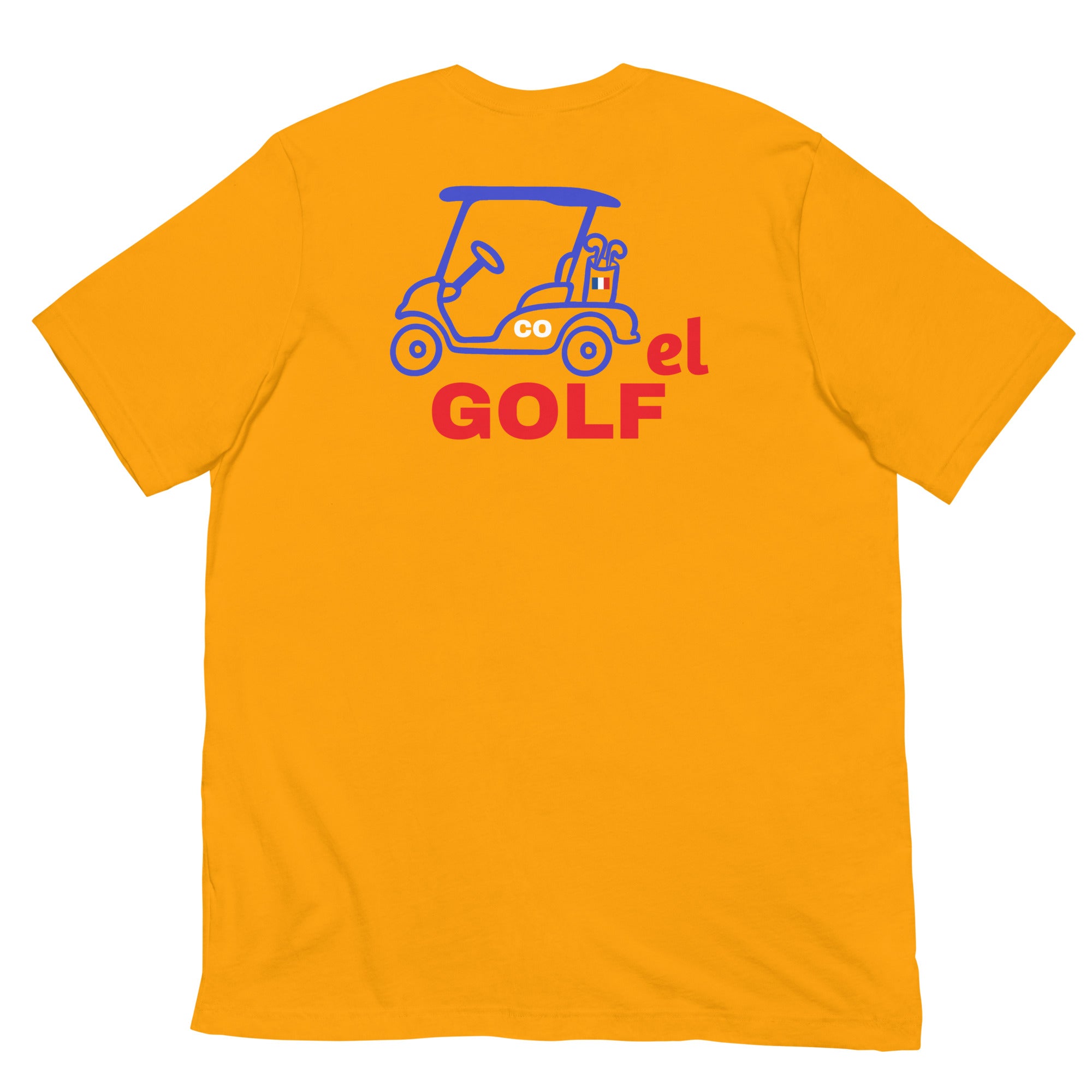 Unisex t-shirt "Cartel Golf France"