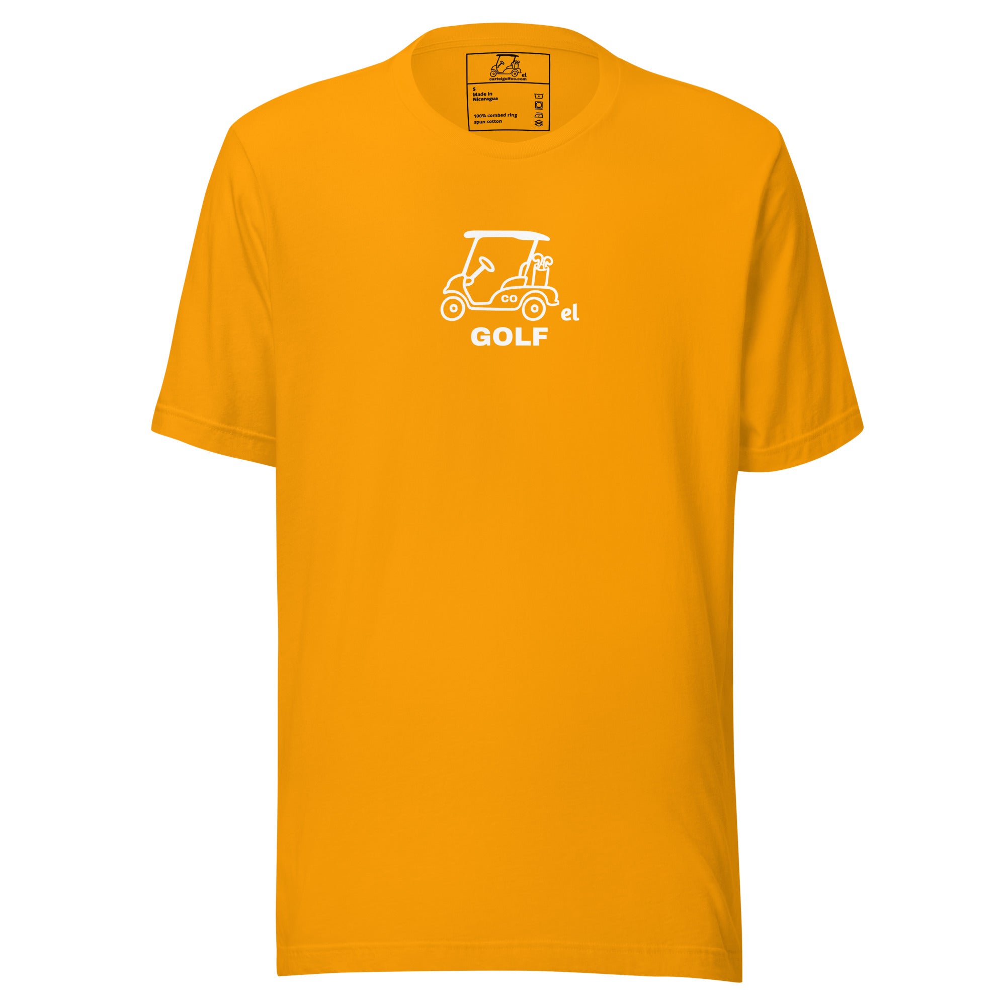 Unisex t-shirt "No outside beverages on the course"