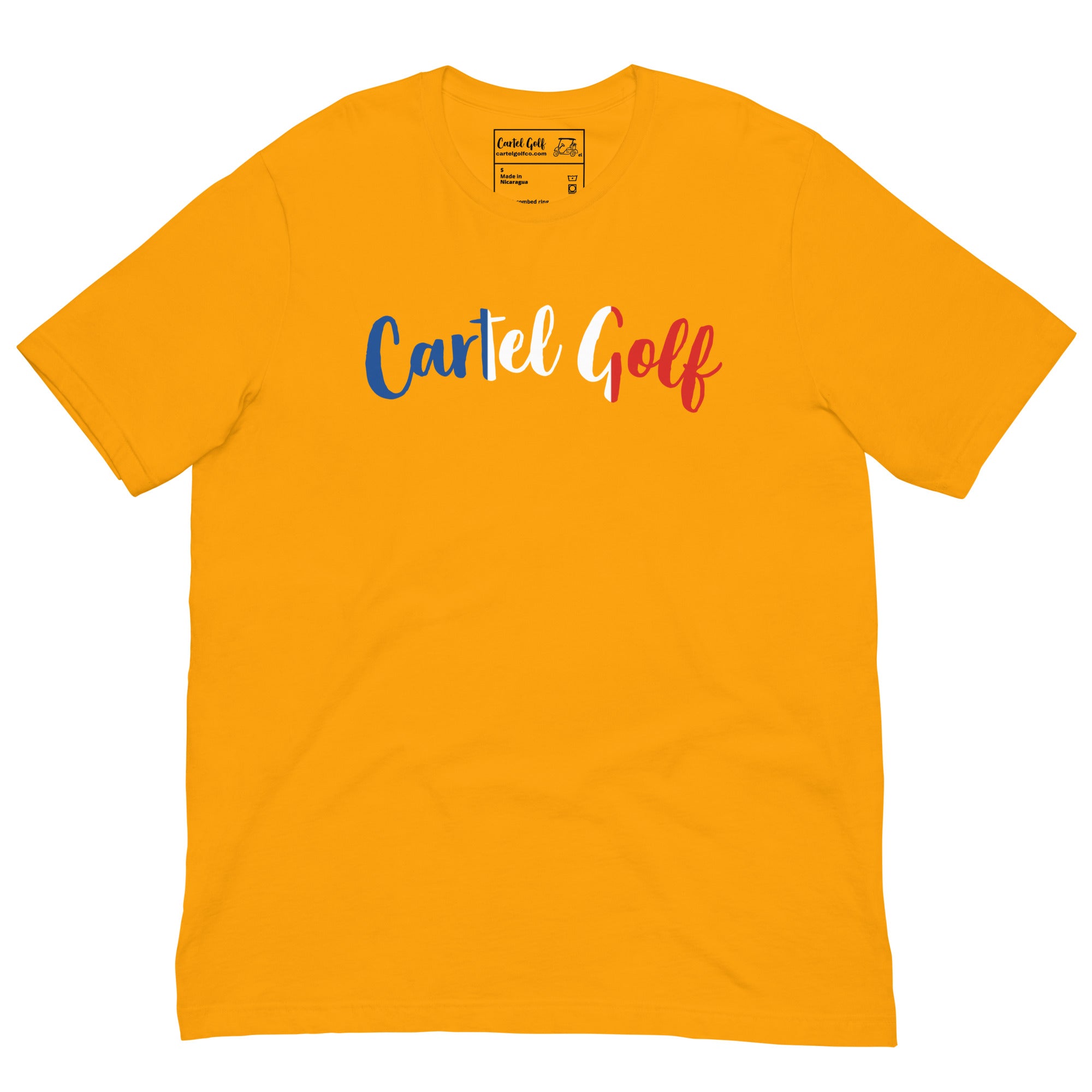 Unisex t-shirt "Cartel Golf France"