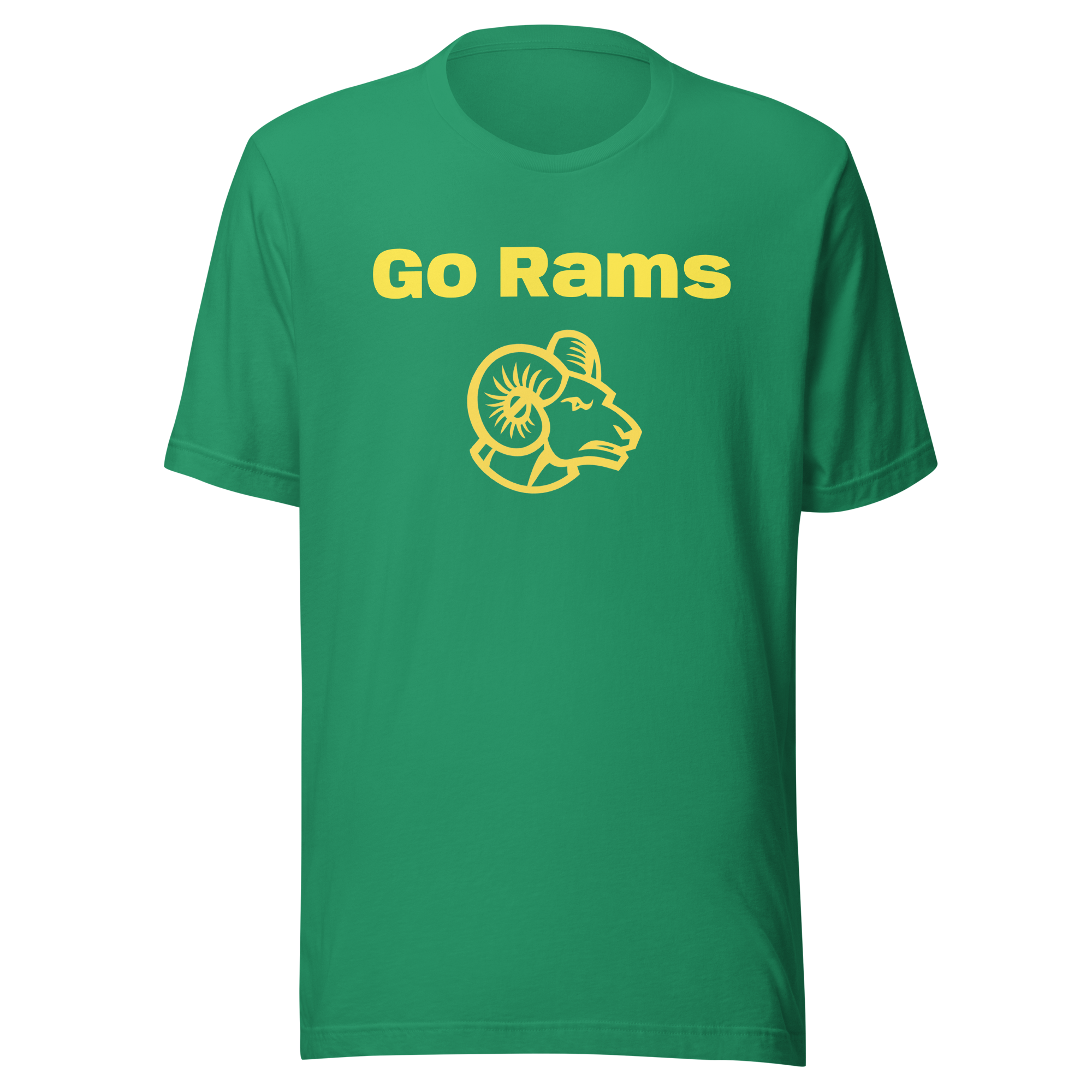 Unisex t-shirt "Go Rams"