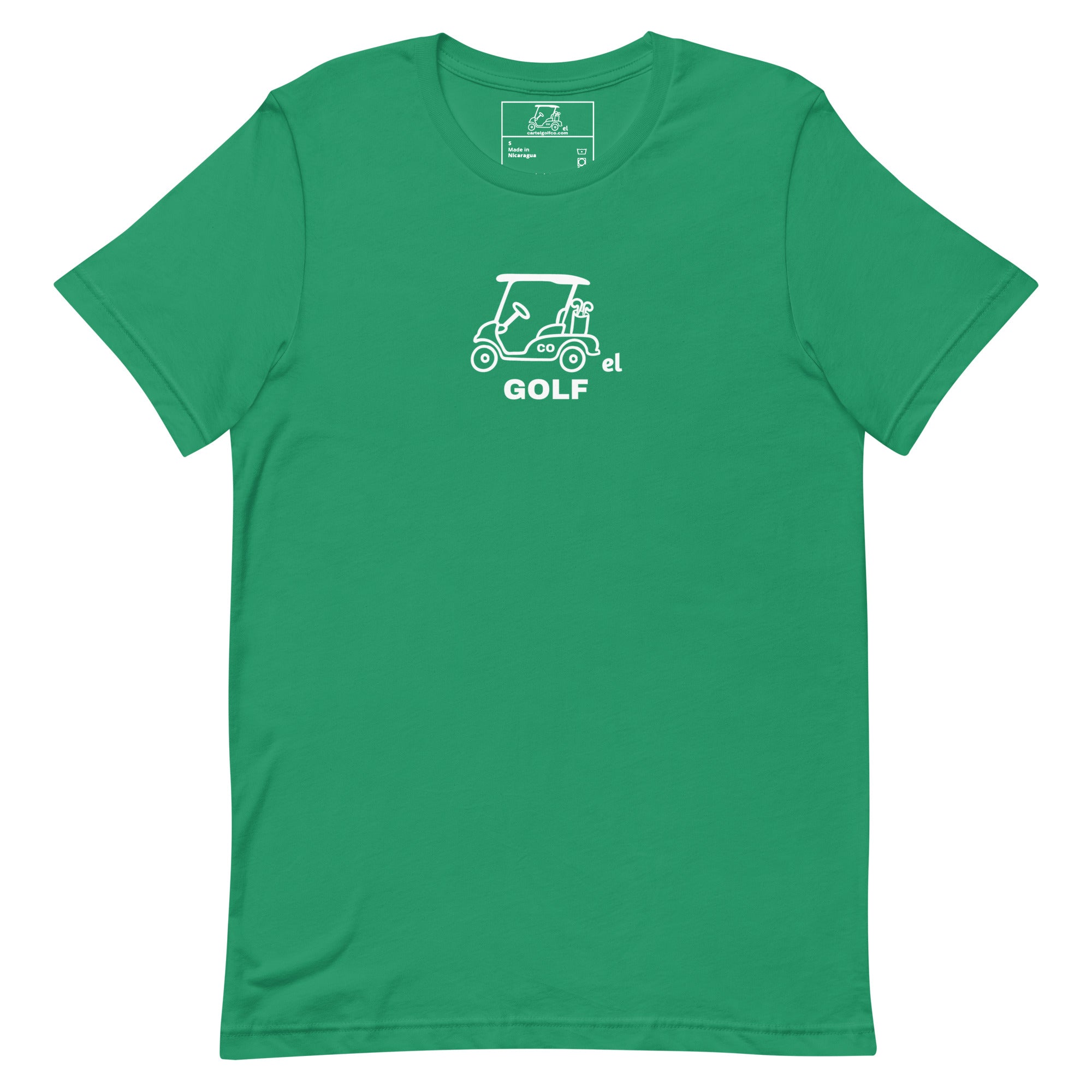 Unisex t-shirt "Born to golf, Forced to work"