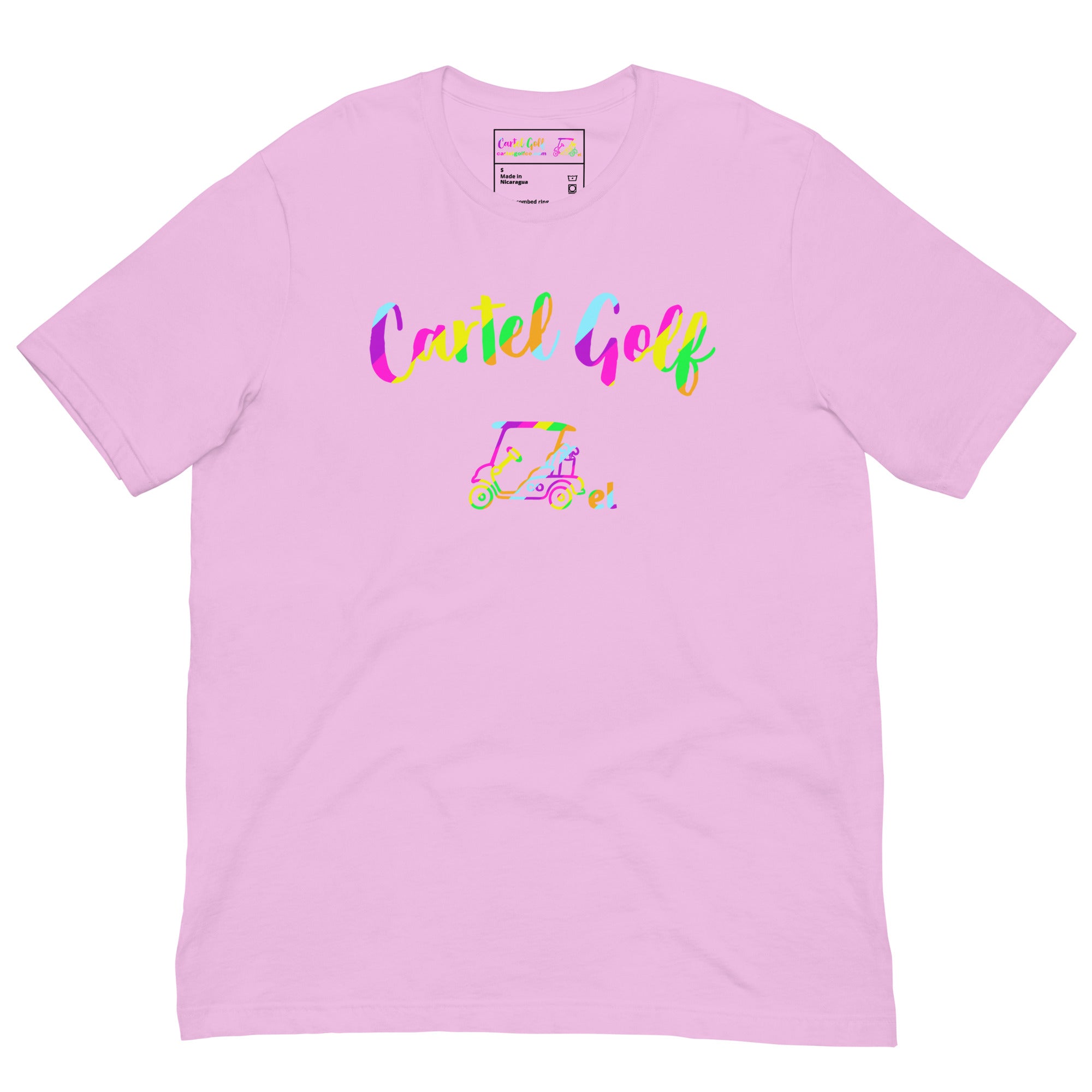 Unisex t-shirt "Cartel Golf Colorful"