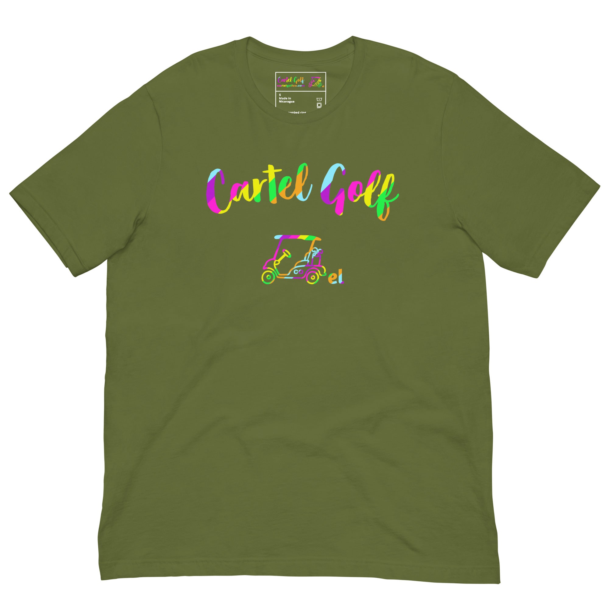 Unisex t-shirt "Cartel Golf Colorful"