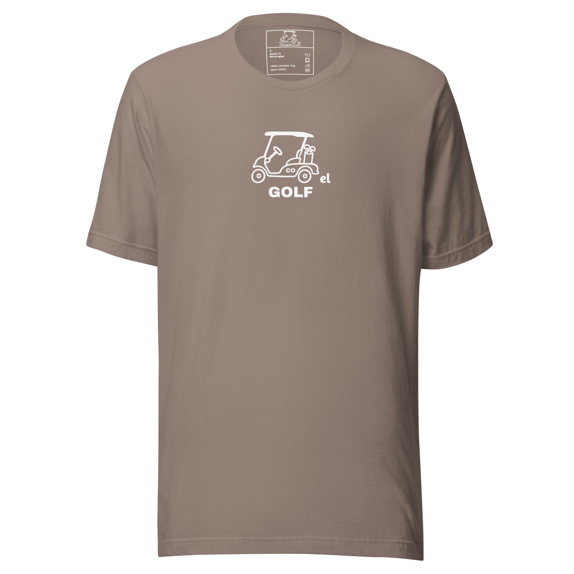 Unisex t-shirt "No outside beverages on the course"