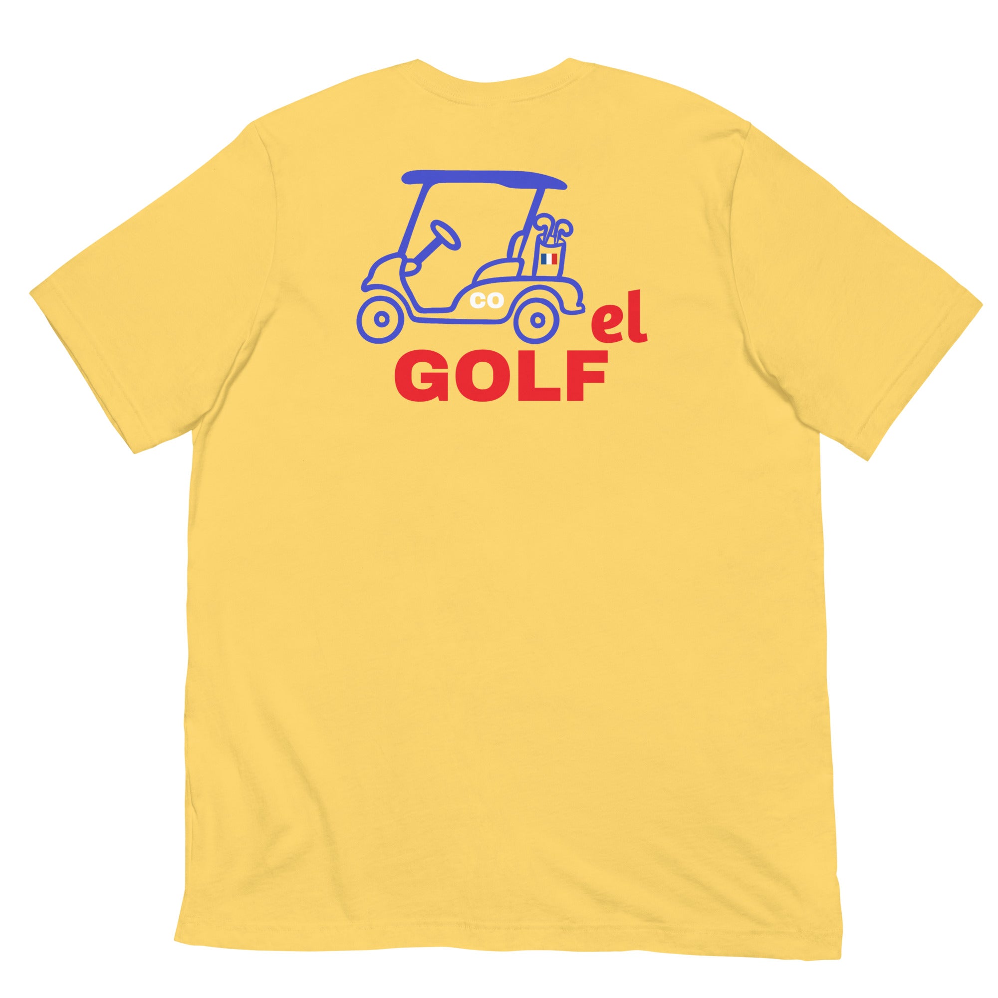 Unisex t-shirt "Cartel Golf France"