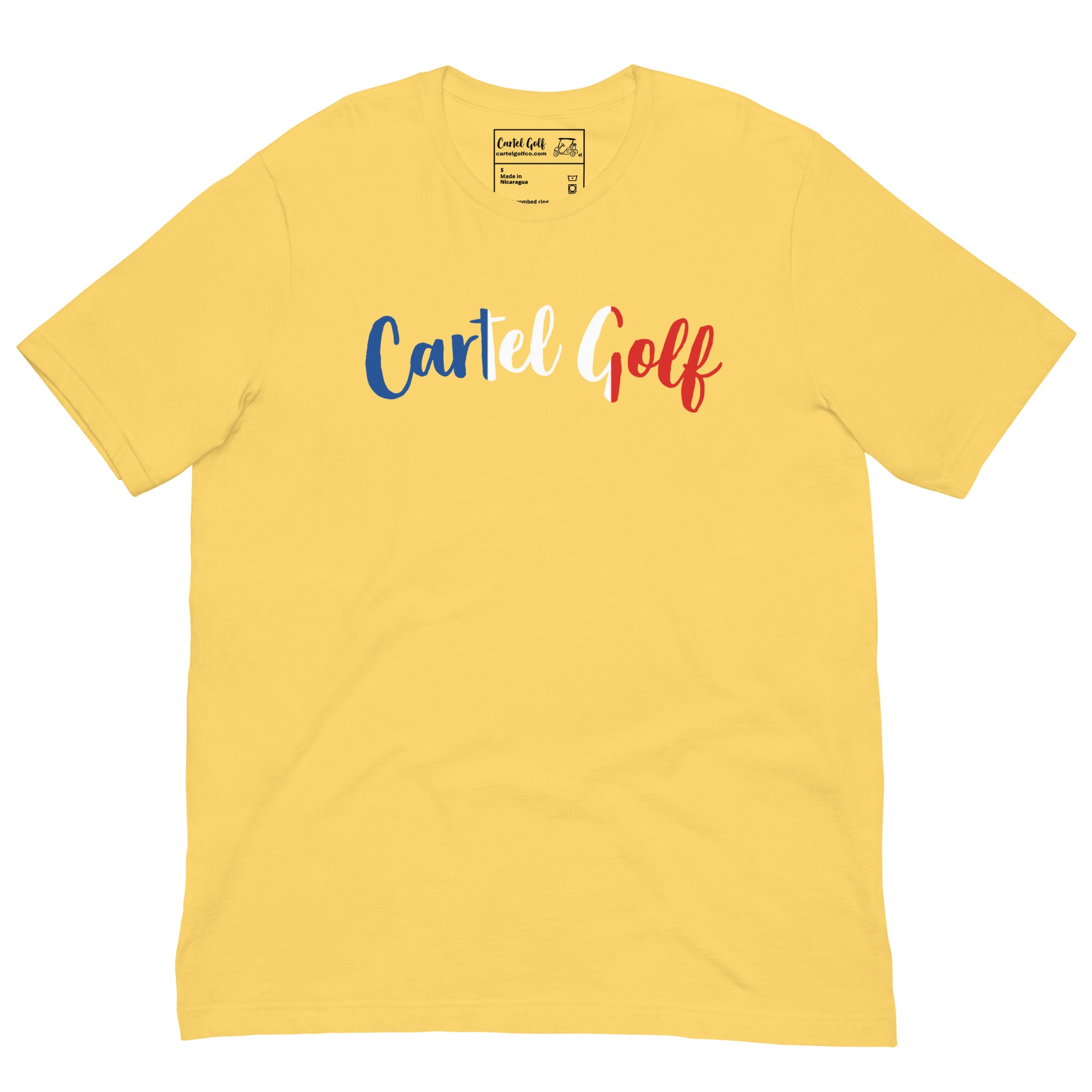 Unisex t-shirt "Cartel Golf France"