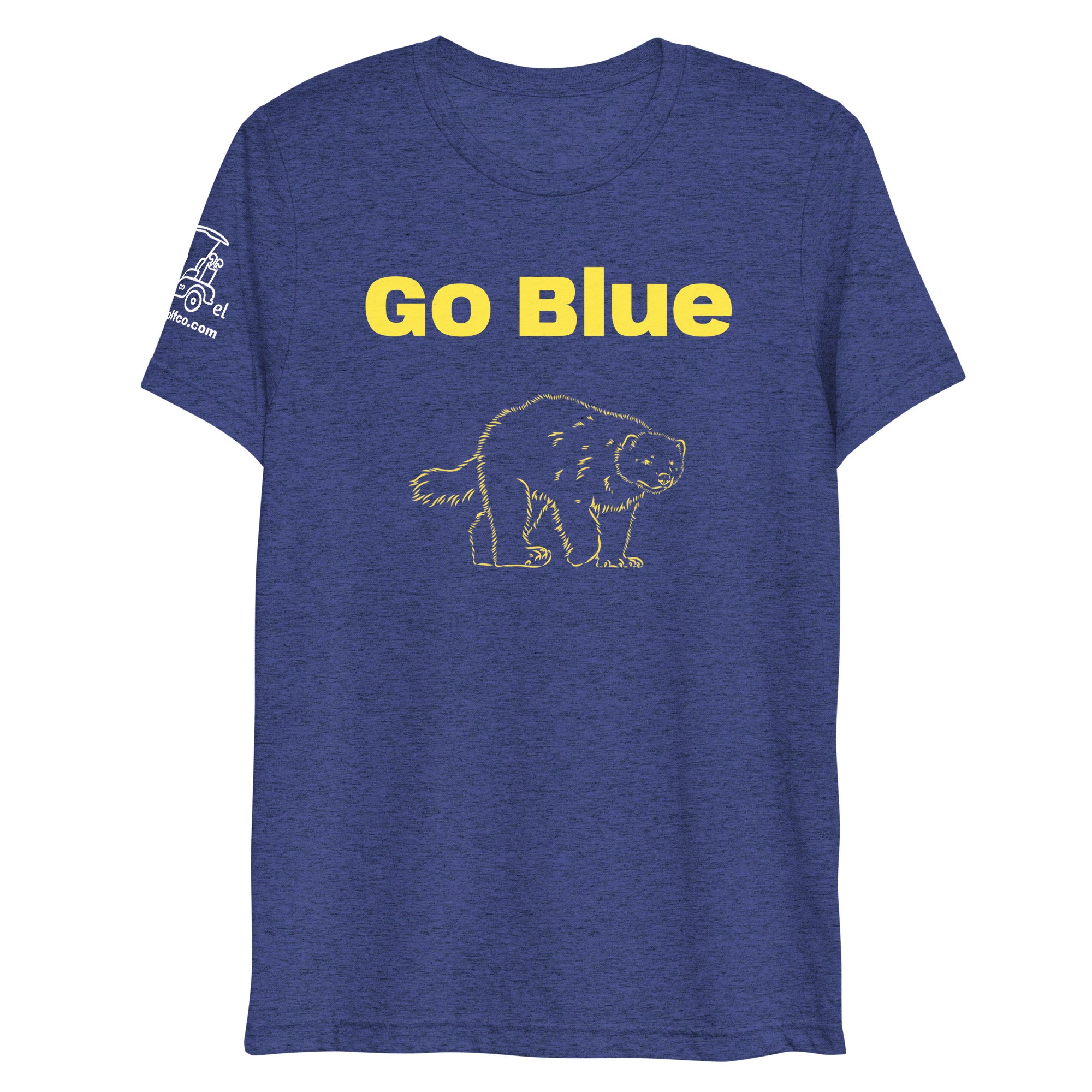 Short sleeve t-shirt "Go Blue Natty Champs 2023"