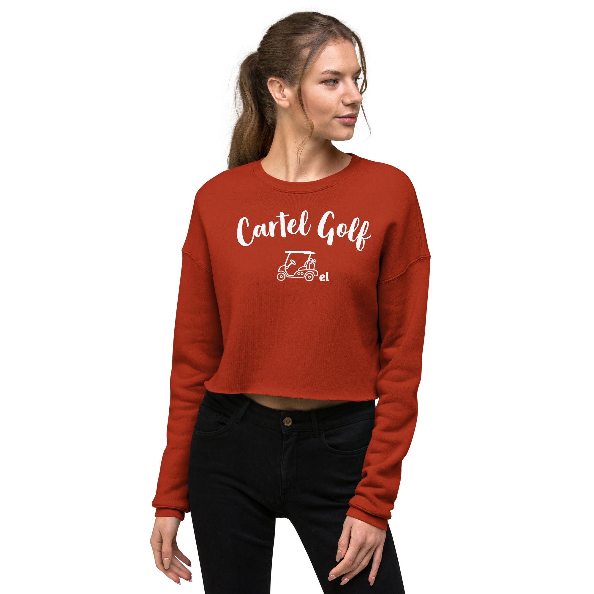 Women's Crop Sweatshirt "Red Fridays"