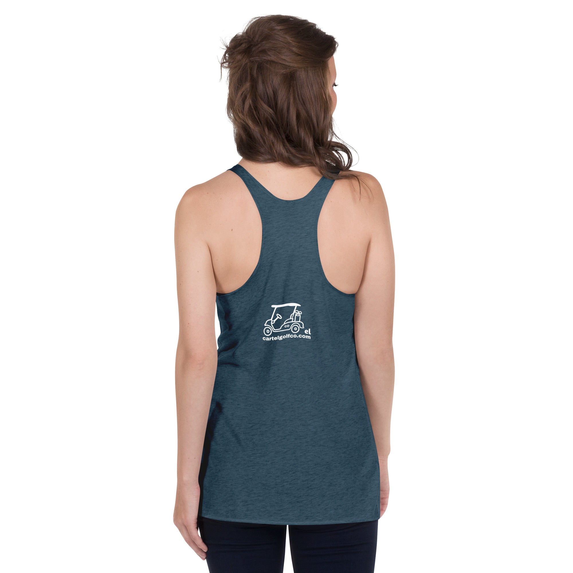 Women's Racerback Tank "Cartel Golf"