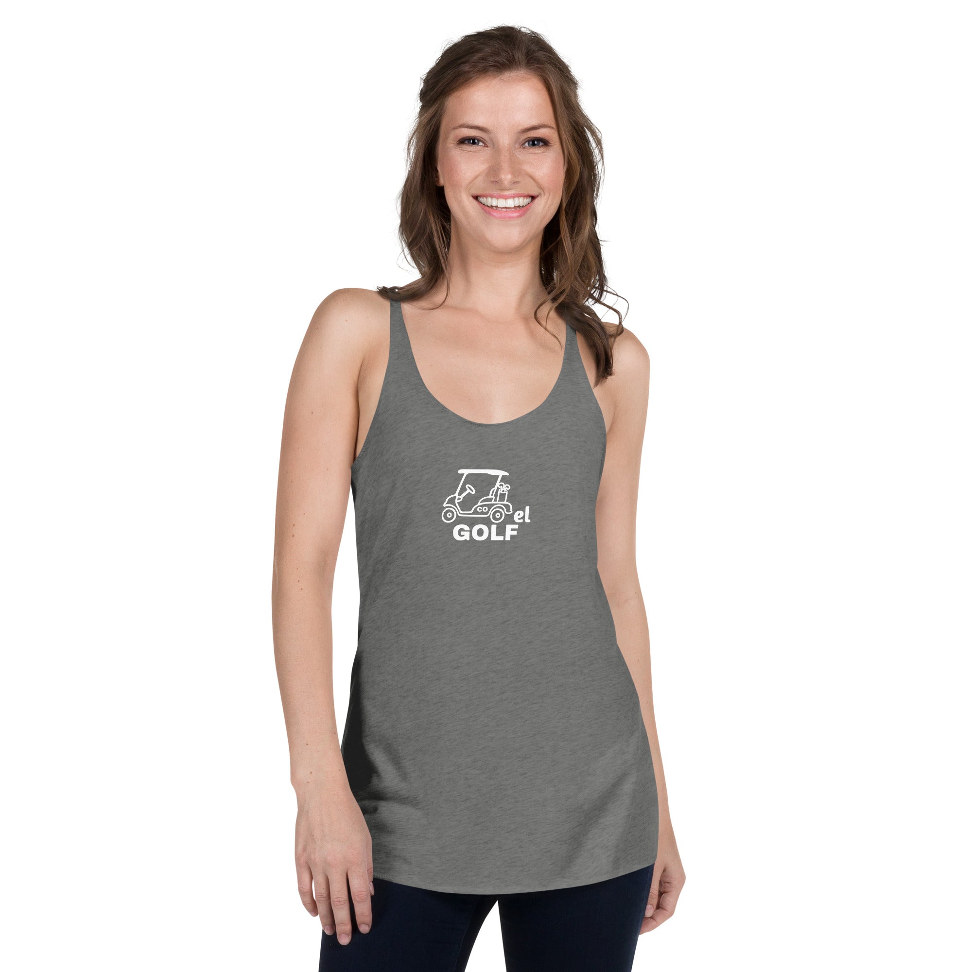 Women's Racerback Tank "Cartel Golf"