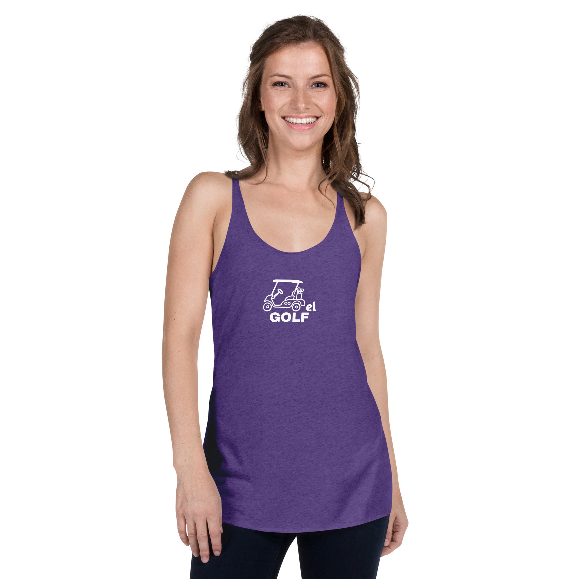 Women's Racerback Tank "Cartel Golf"