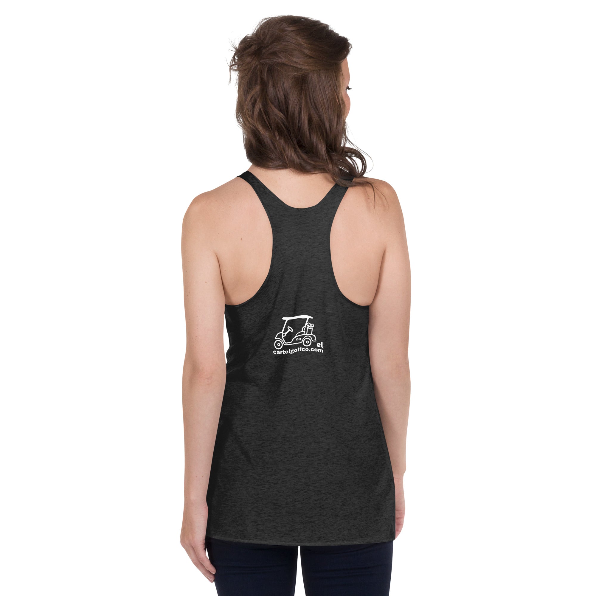 Women's Racerback Tank "Cartel Golf"