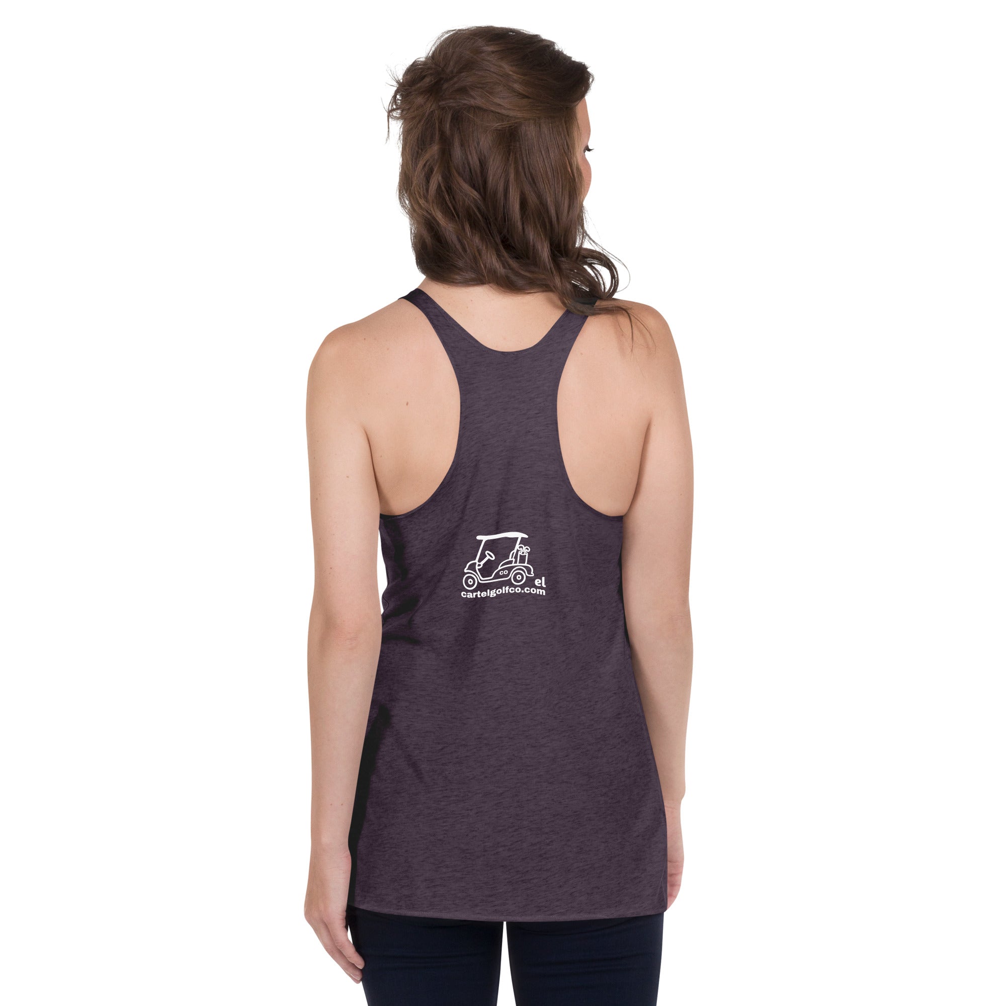 Women's Racerback Tank "Cartel Golf"