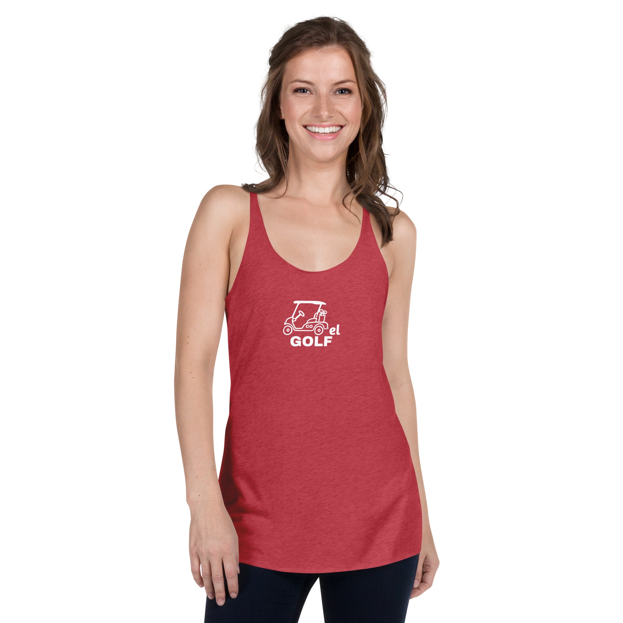 Women's Racerback Tank "Cartel Golf"