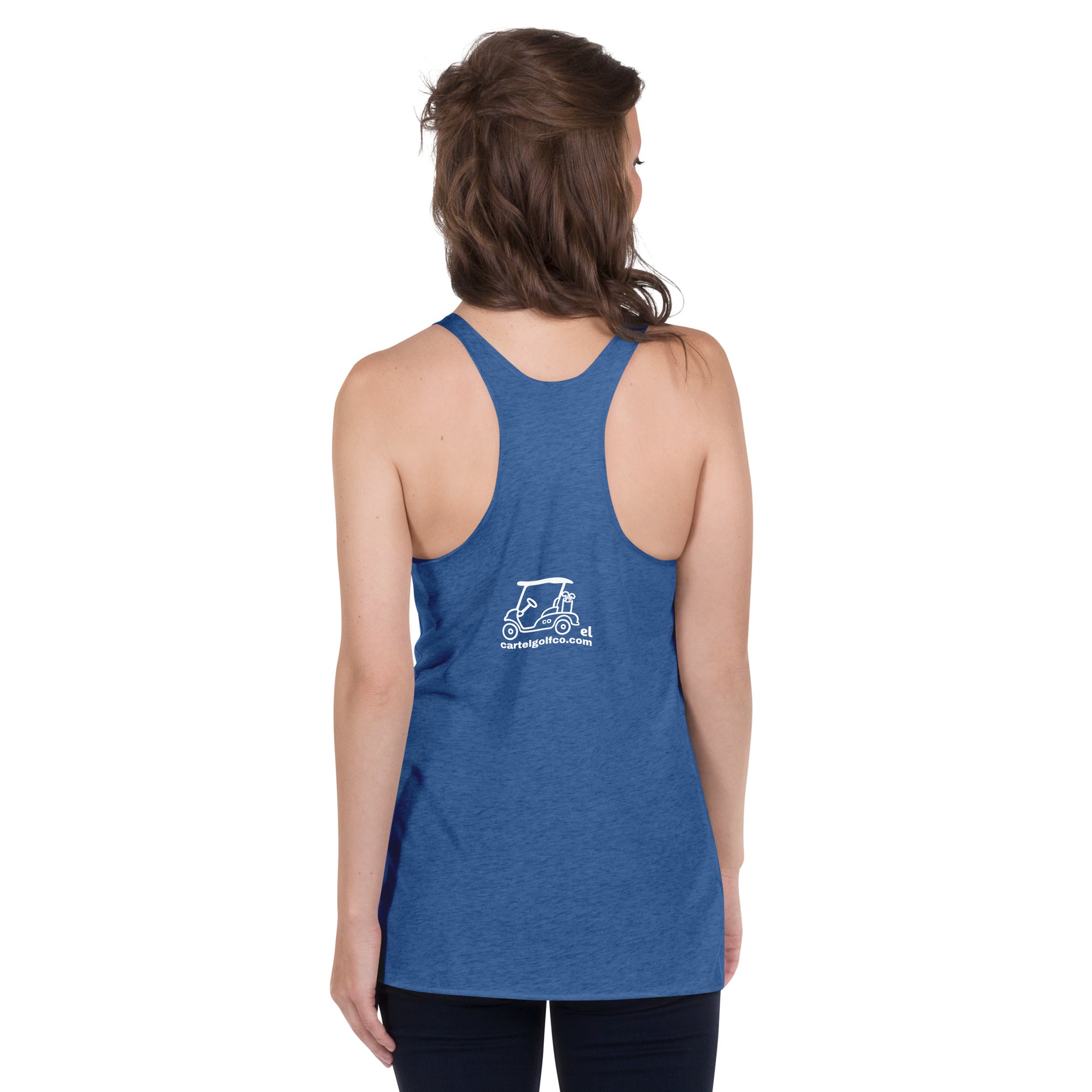 Women's Racerback Tank "Cartel Golf"