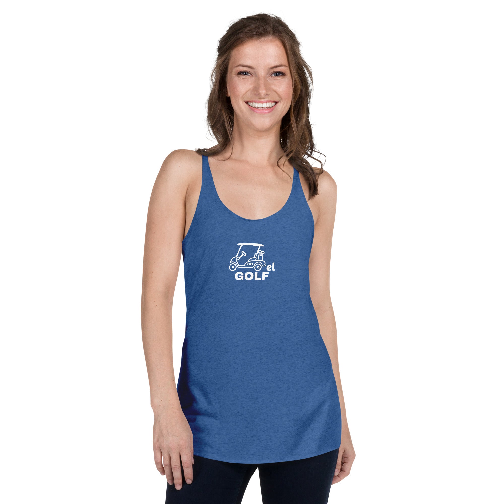 Women's Racerback Tank "Cartel Golf"