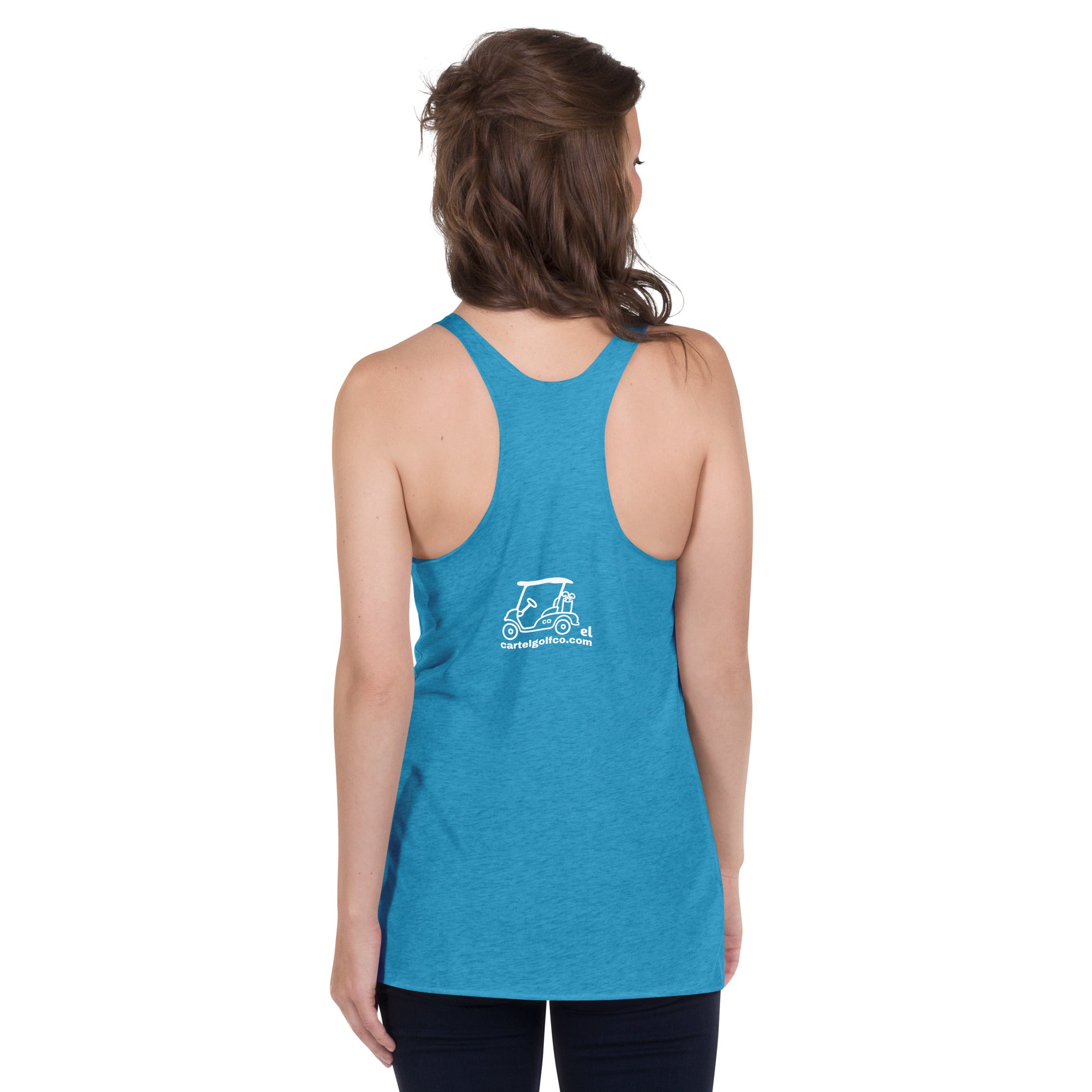 Women's Racerback Tank "Cartel Golf"