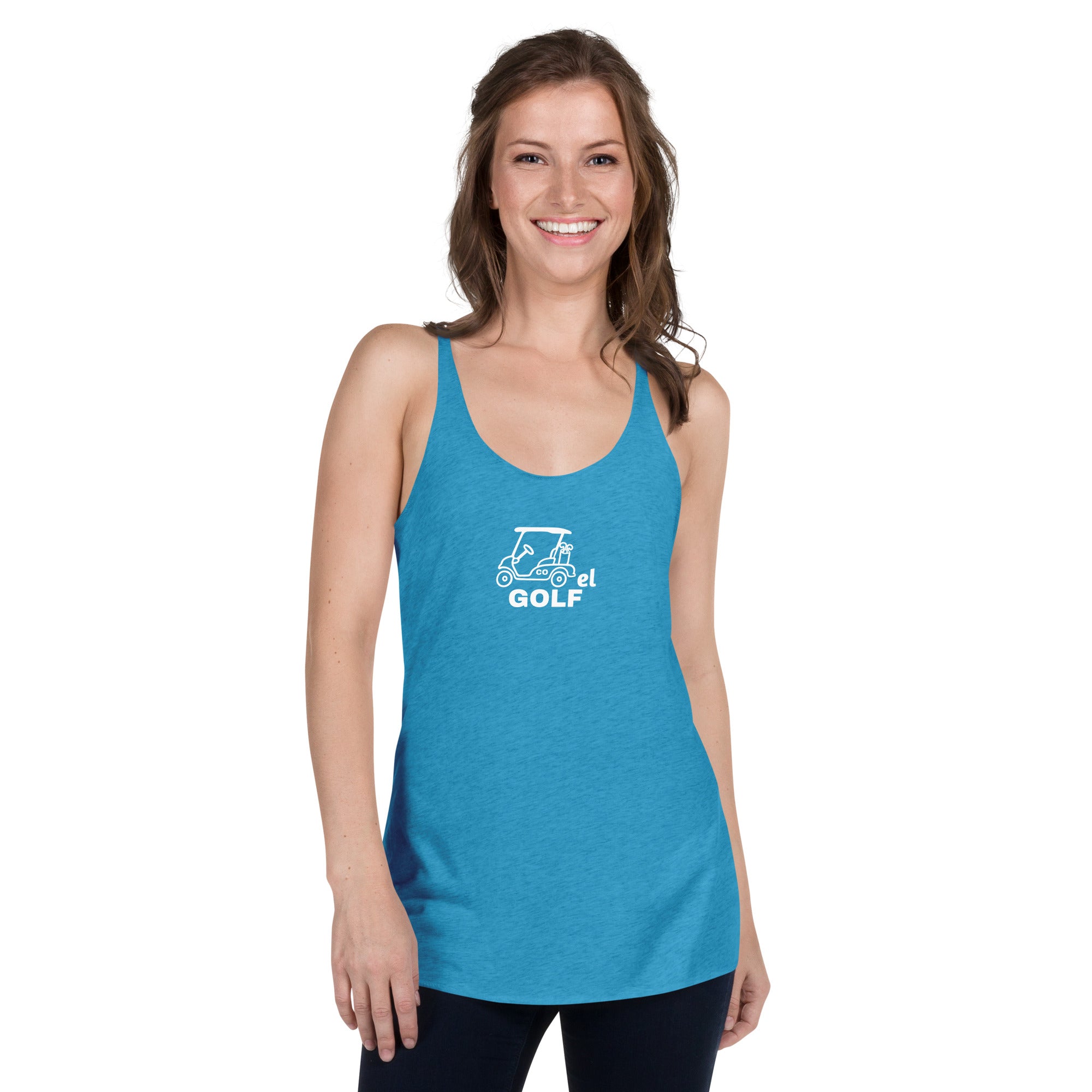 Women's Racerback Tank "Cartel Golf"