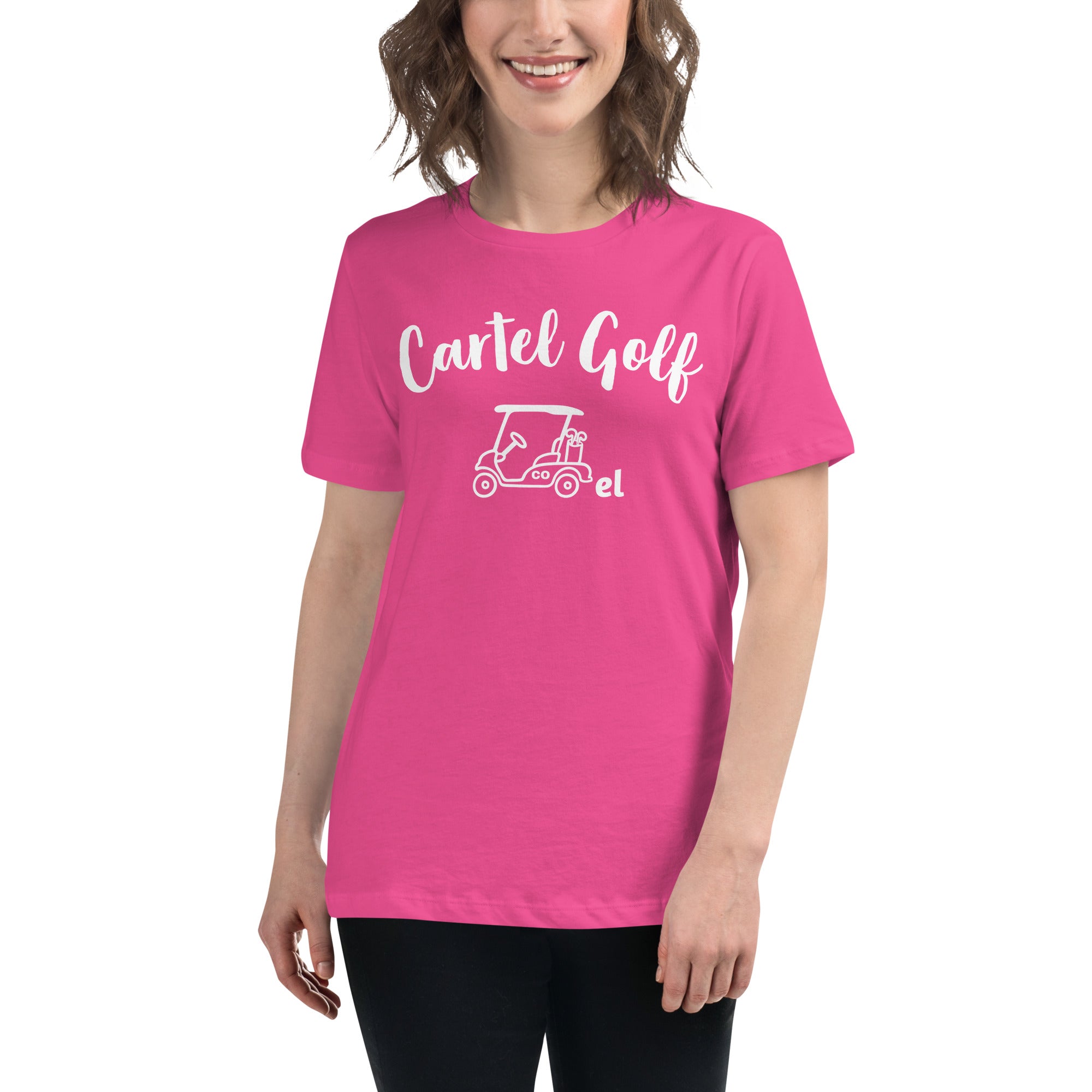 Women's Relaxed T-Shirt "Cartel Golf"