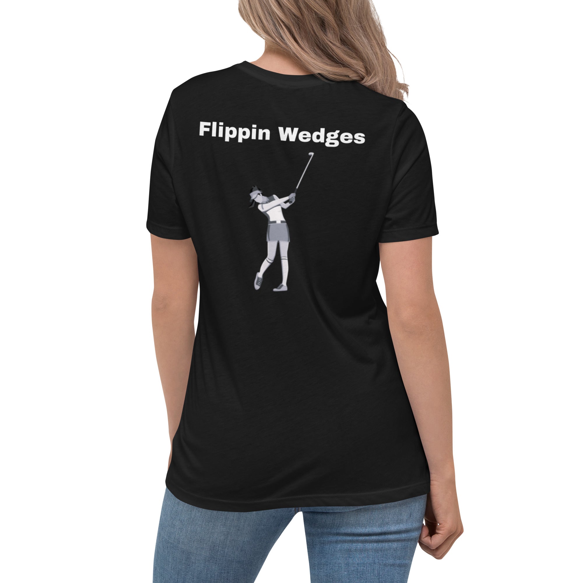 Women's Relaxed T-Shirt "Flippin Wedges"