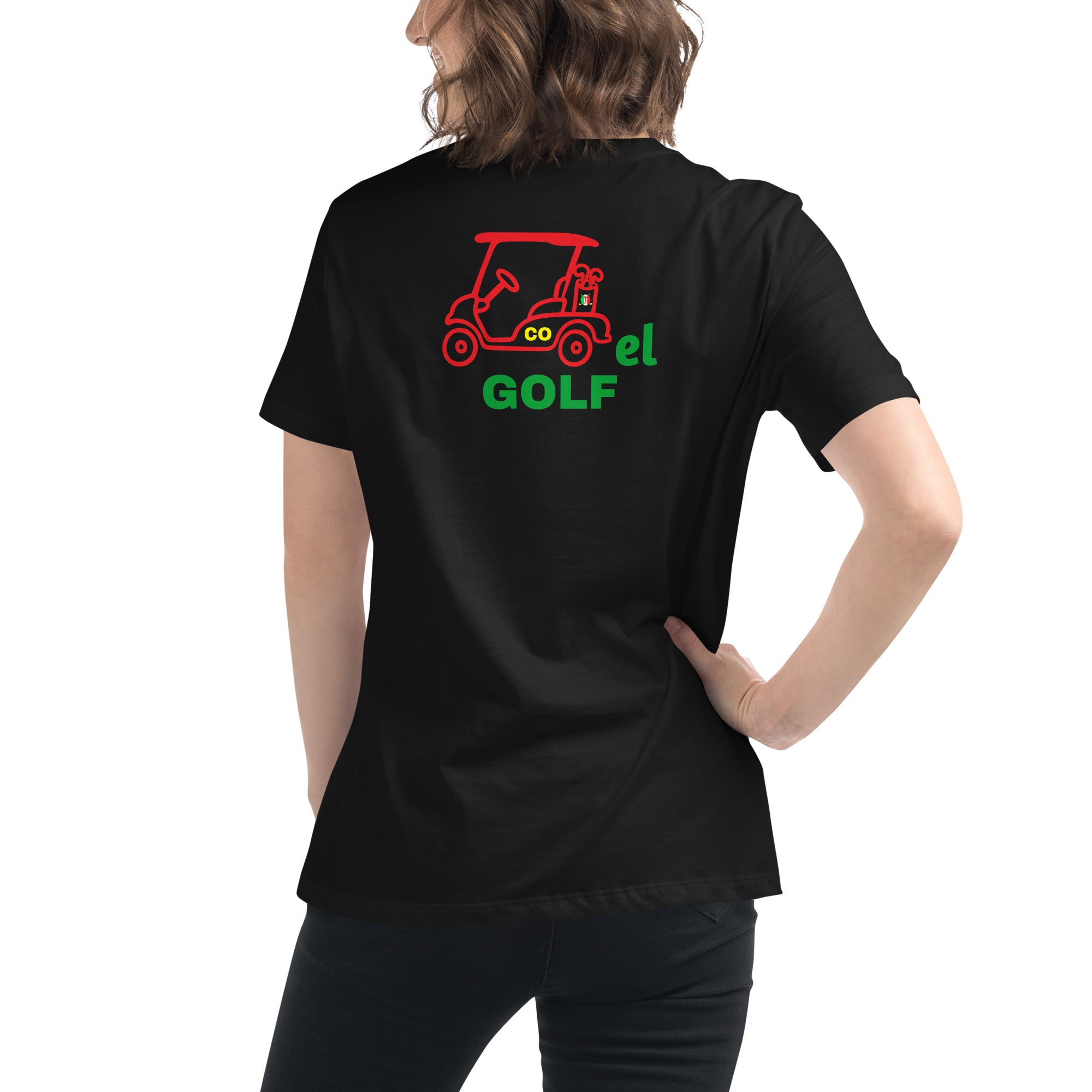 Women's Relaxed T-Shirt "Cartel Golf Italian"