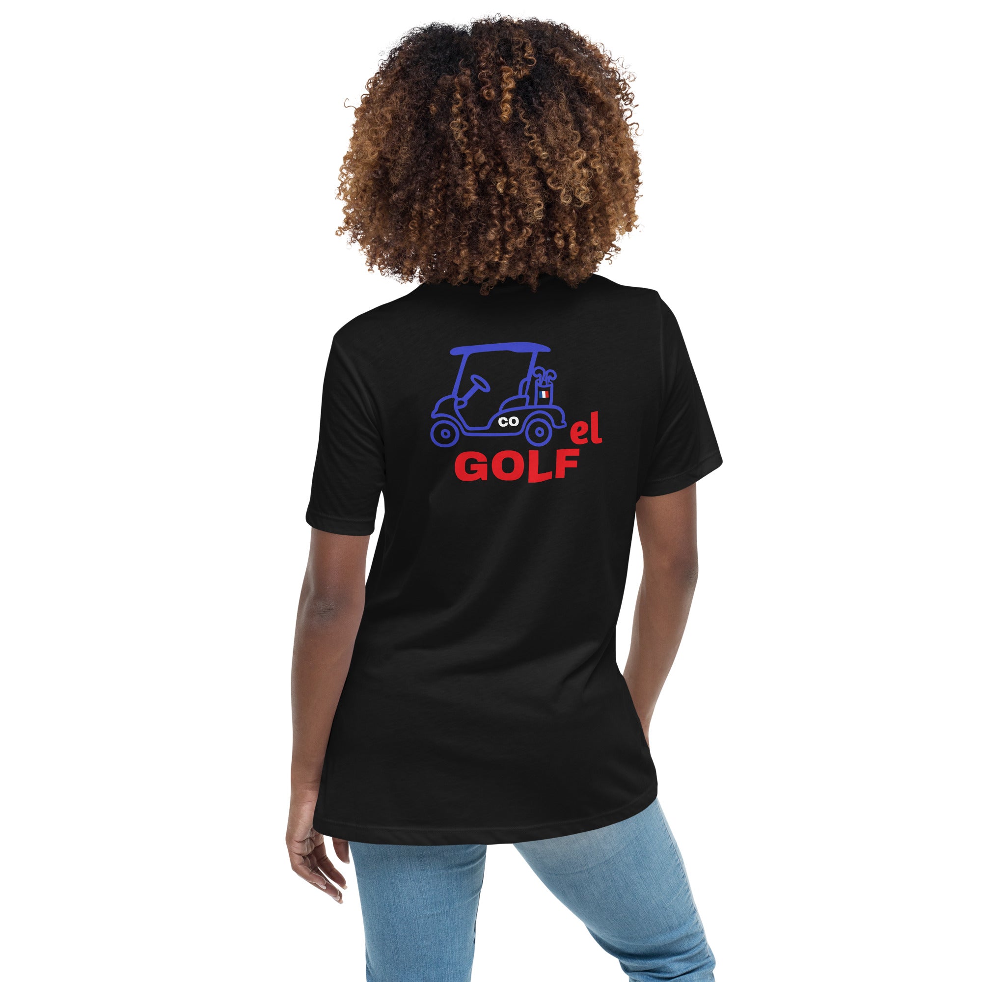 Women's Relaxed T-Shirt "Cartel Golf France"