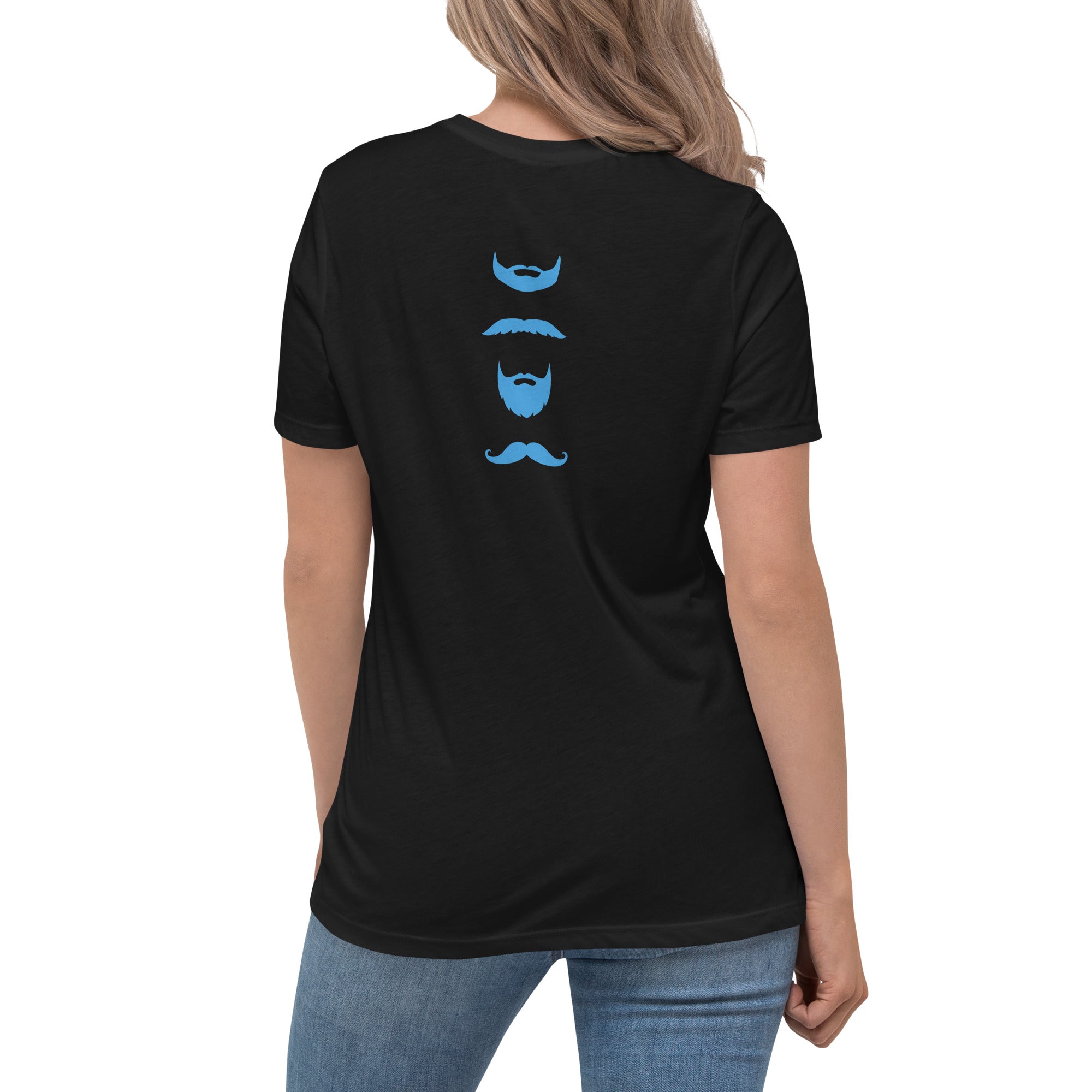 Women's Relaxed T-Shirt "No Shave November"