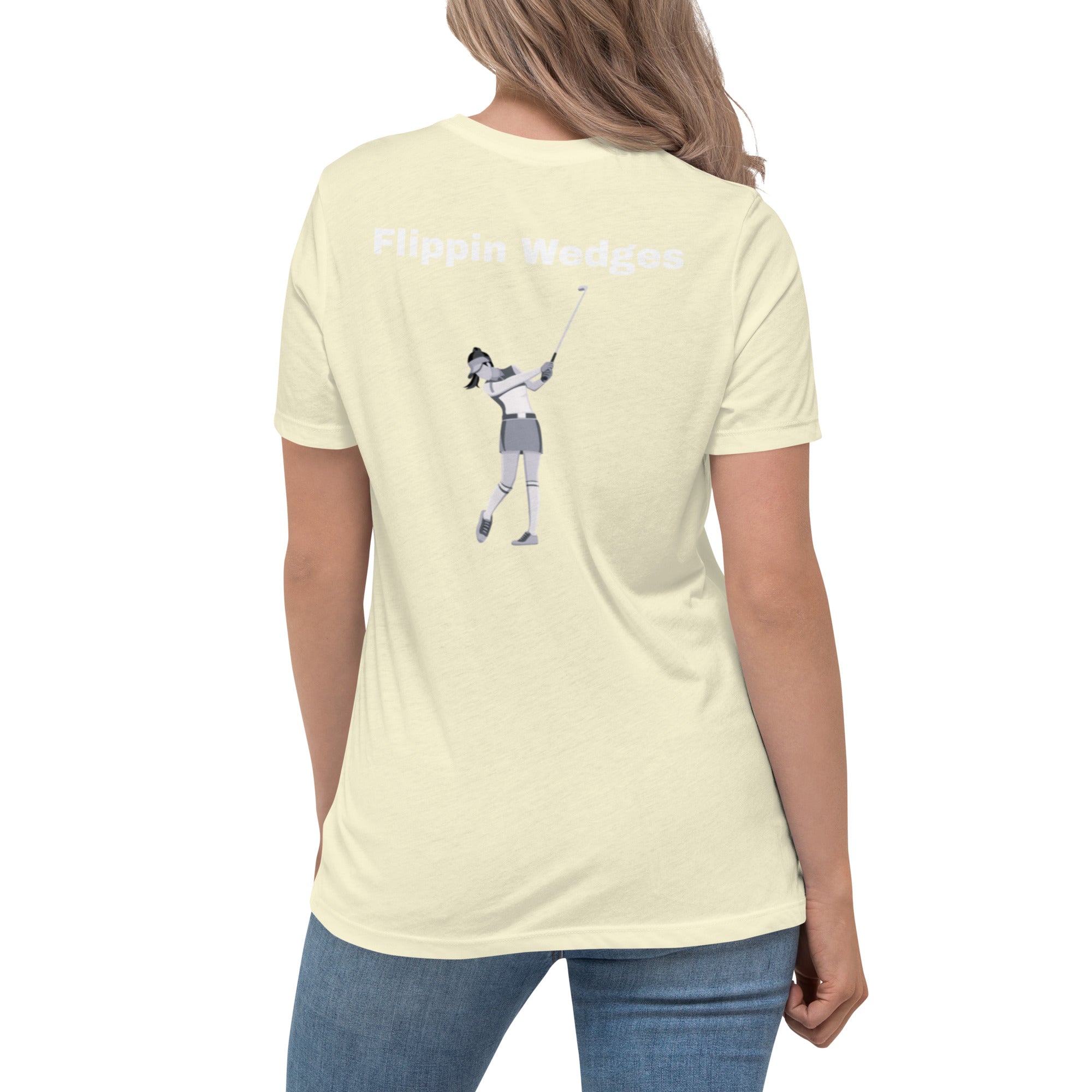 Women's Relaxed T-Shirt "Flippin Wedges"