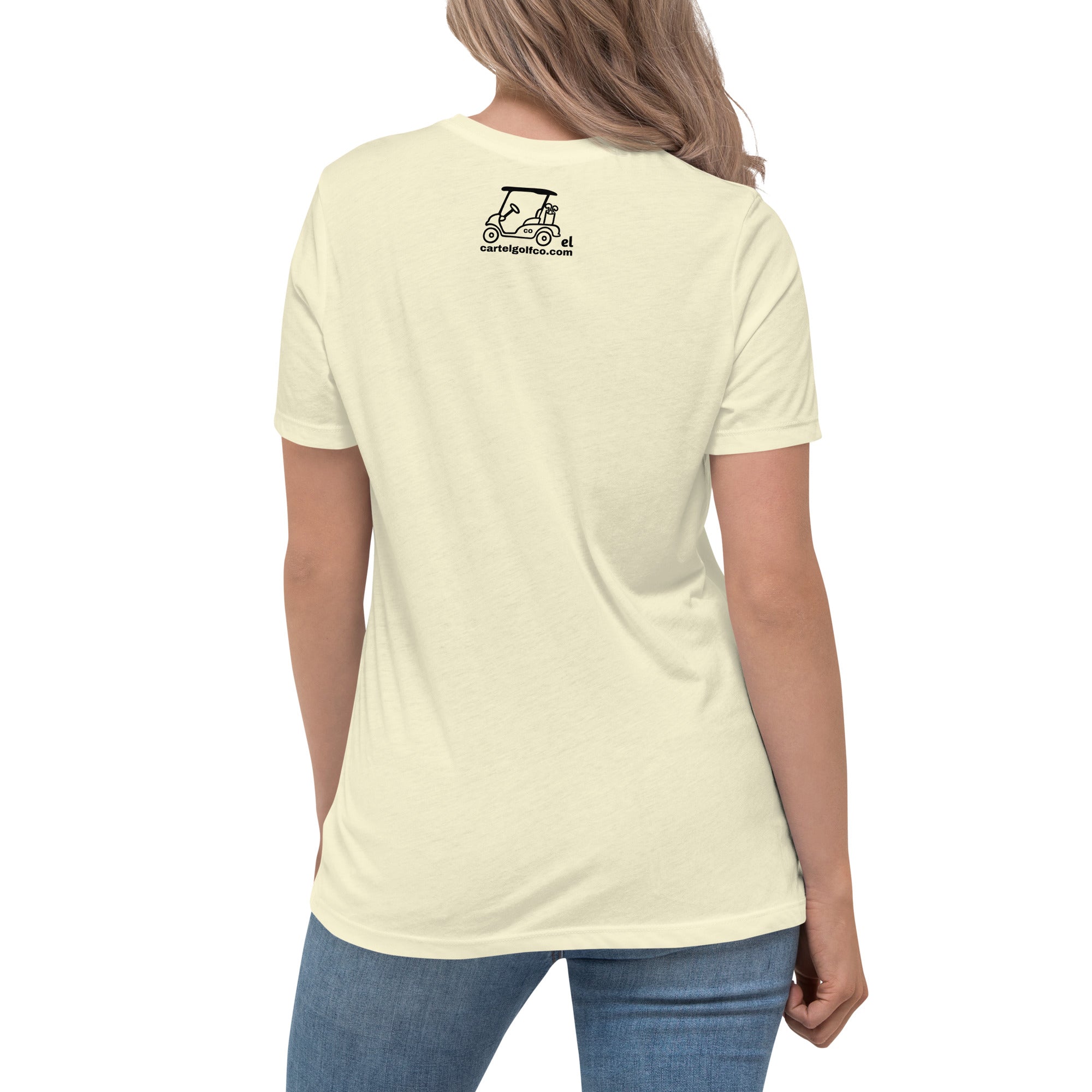 Women's Relaxed T-Shirt "Cartel Golf"