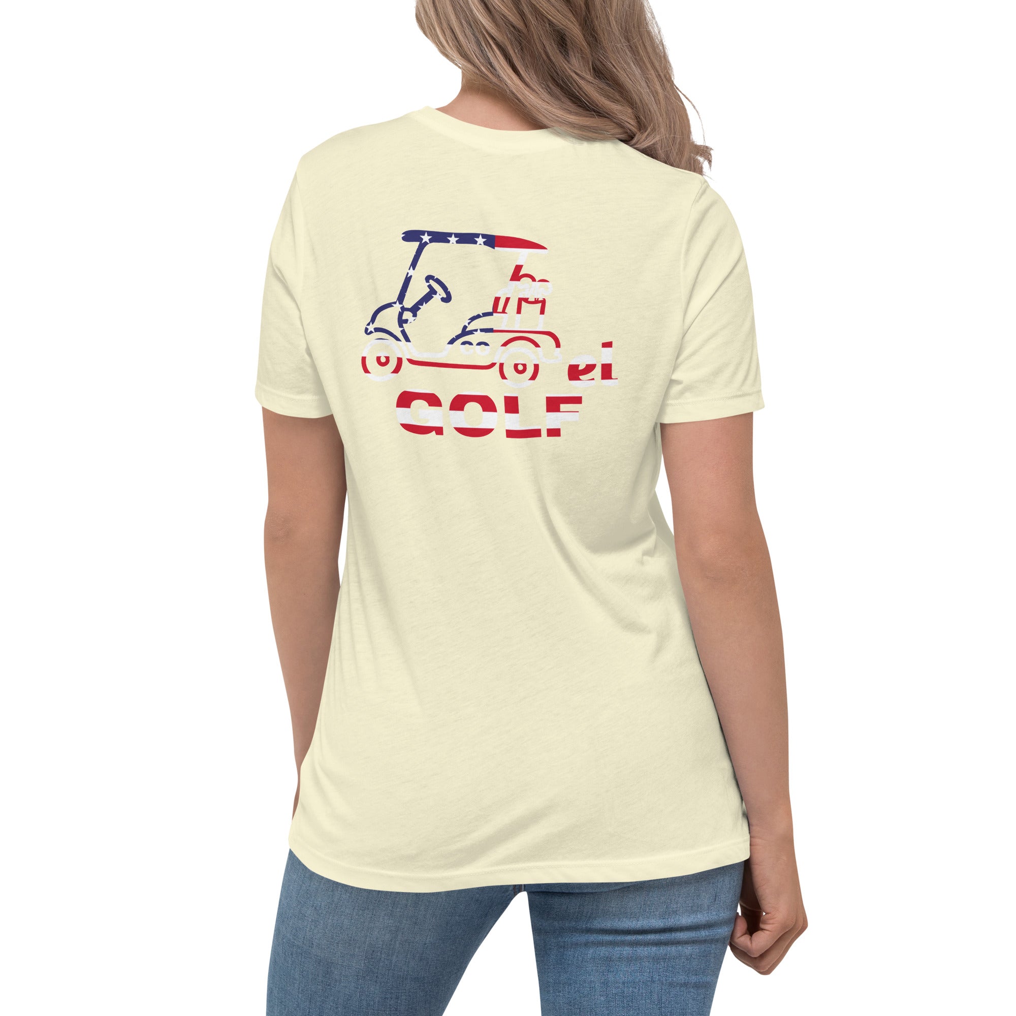 Women's Relaxed T-Shirt "Cartel Golf USA"