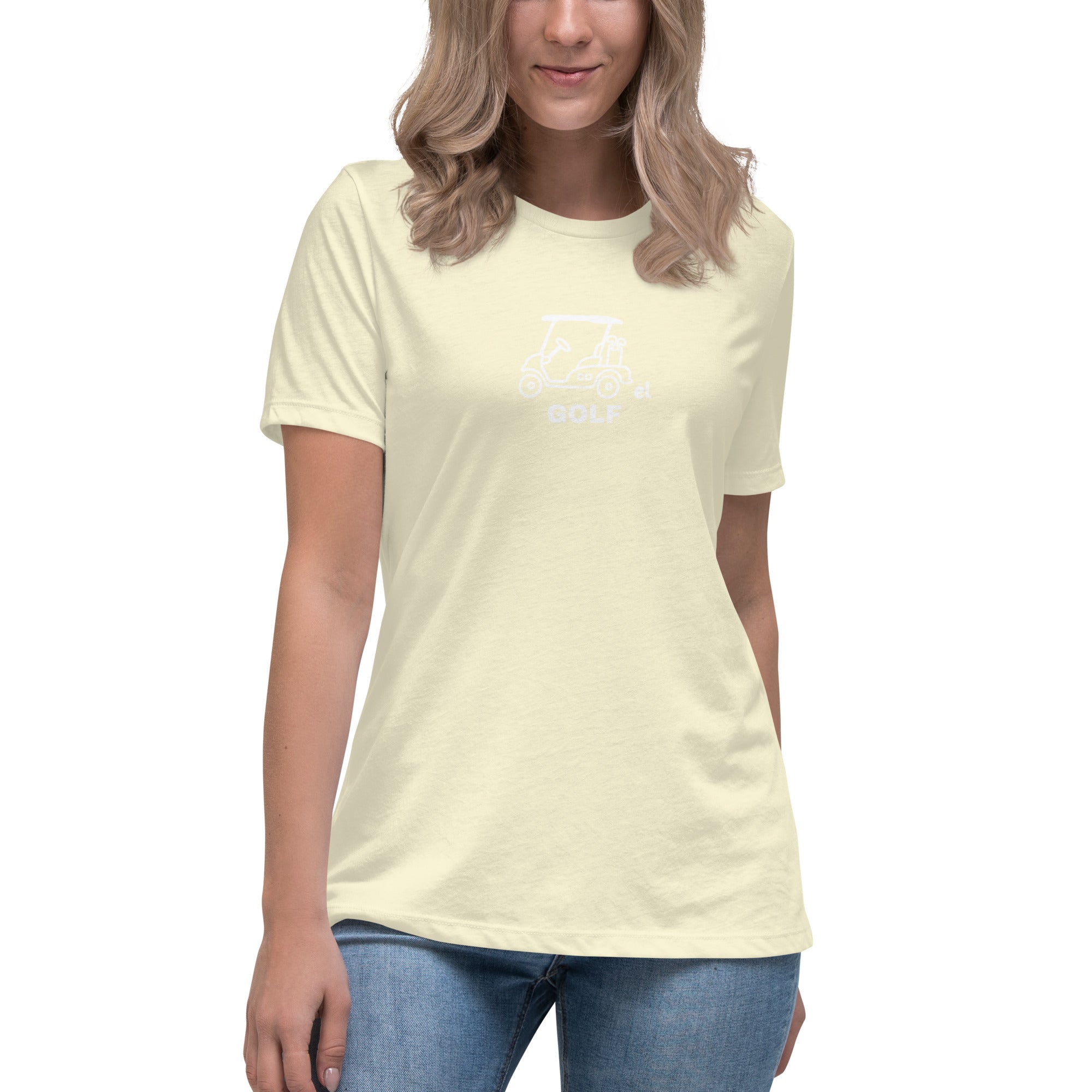 Women's Relaxed T-Shirt "Put me down for par"