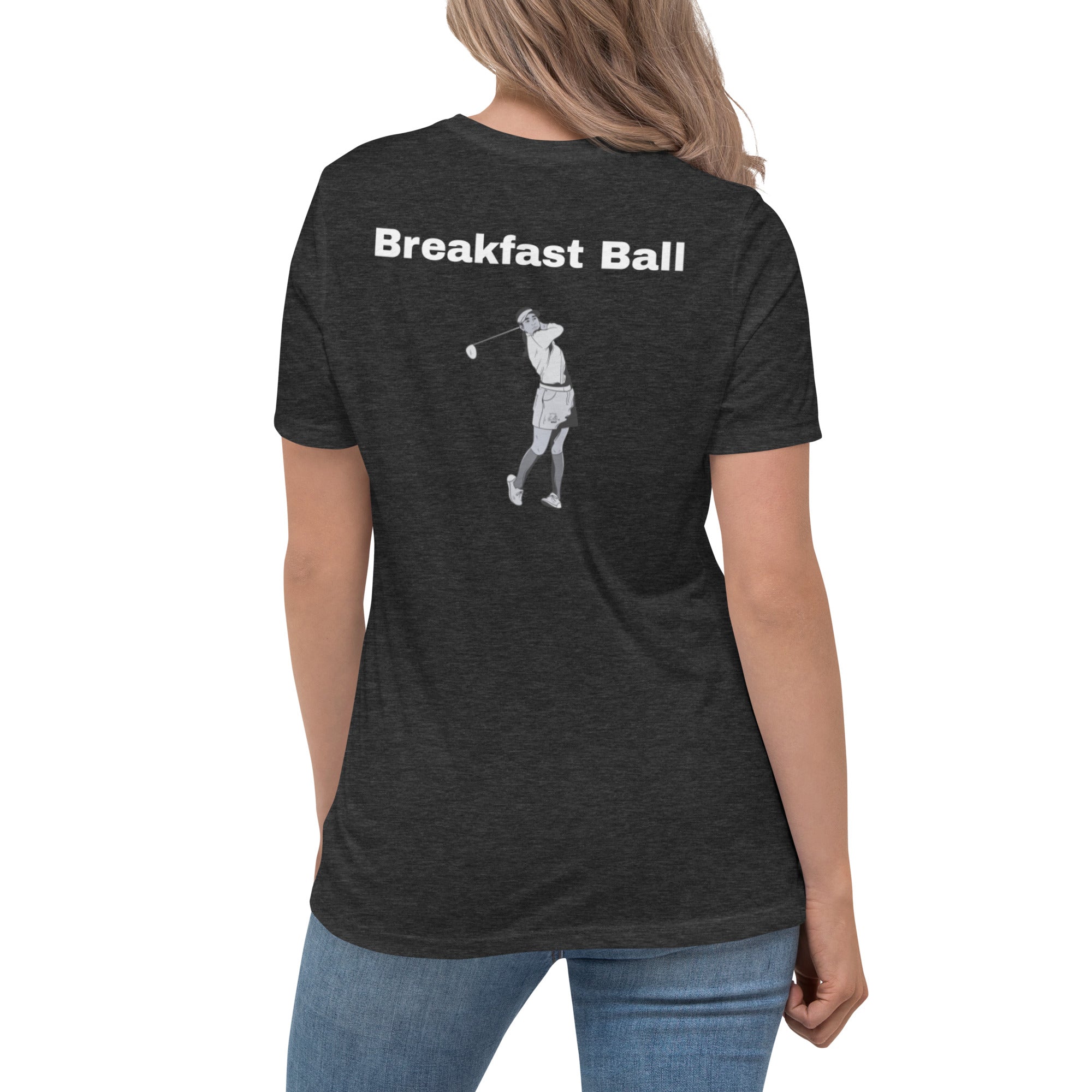 Women's Relaxed T-Shirt "Breakfast Ball"