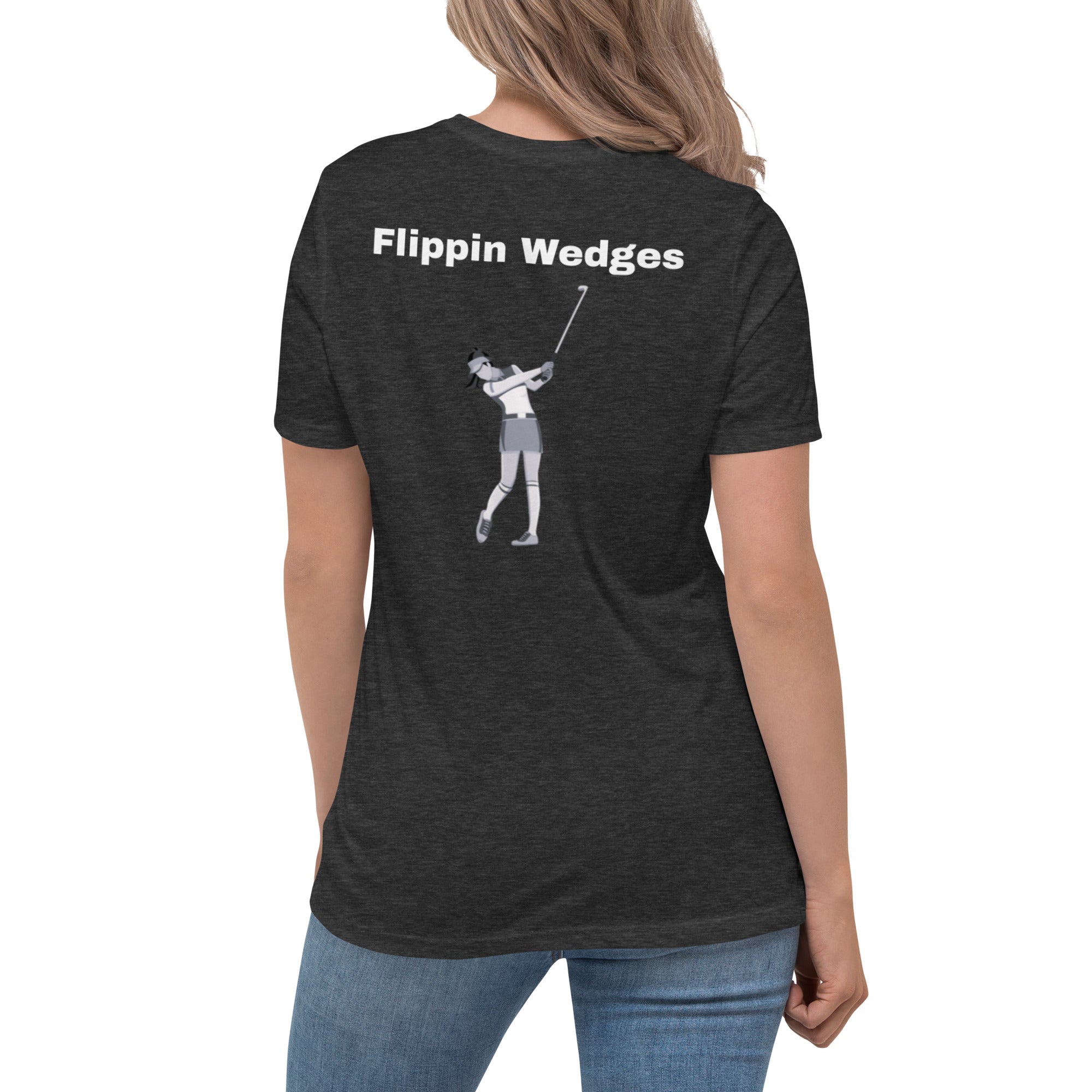 Women's Relaxed T-Shirt "Flippin Wedges"