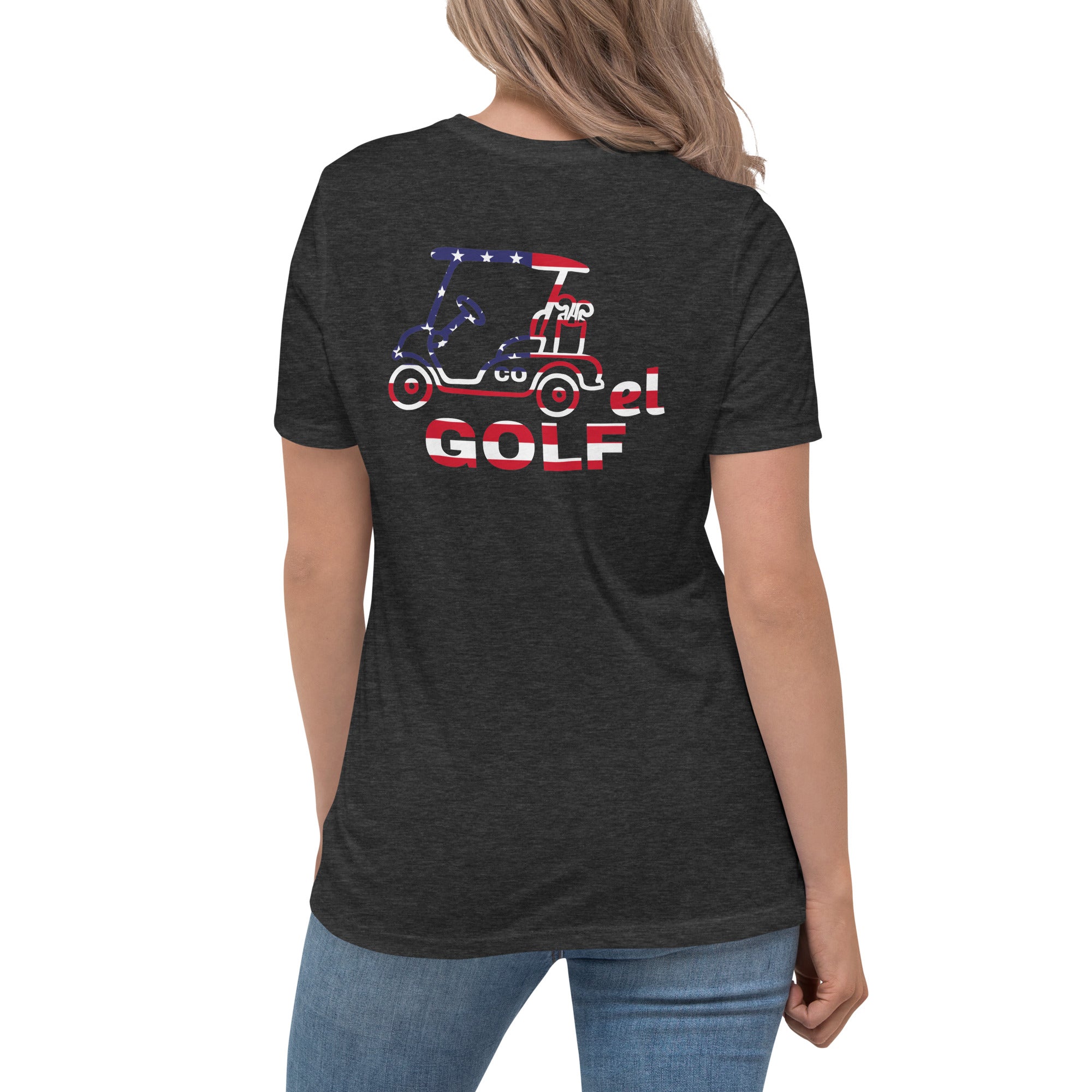 Women's Relaxed T-Shirt "Cartel Golf USA"