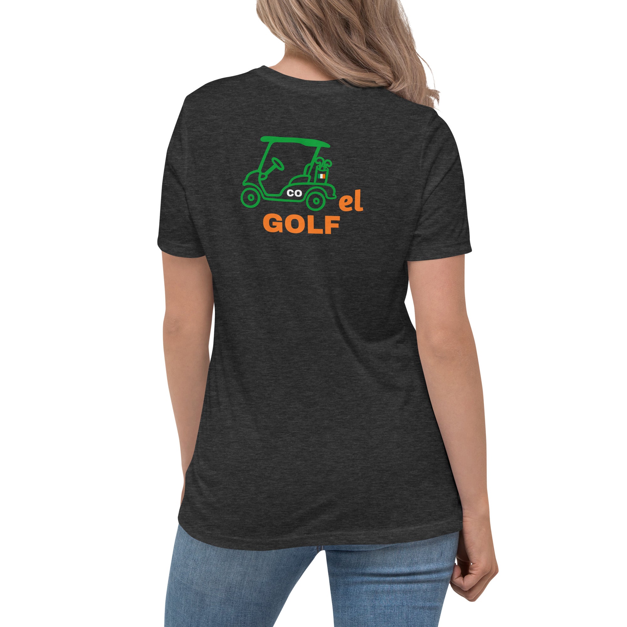 Women's Relaxed T-Shirt "Cartel Golf Irish"