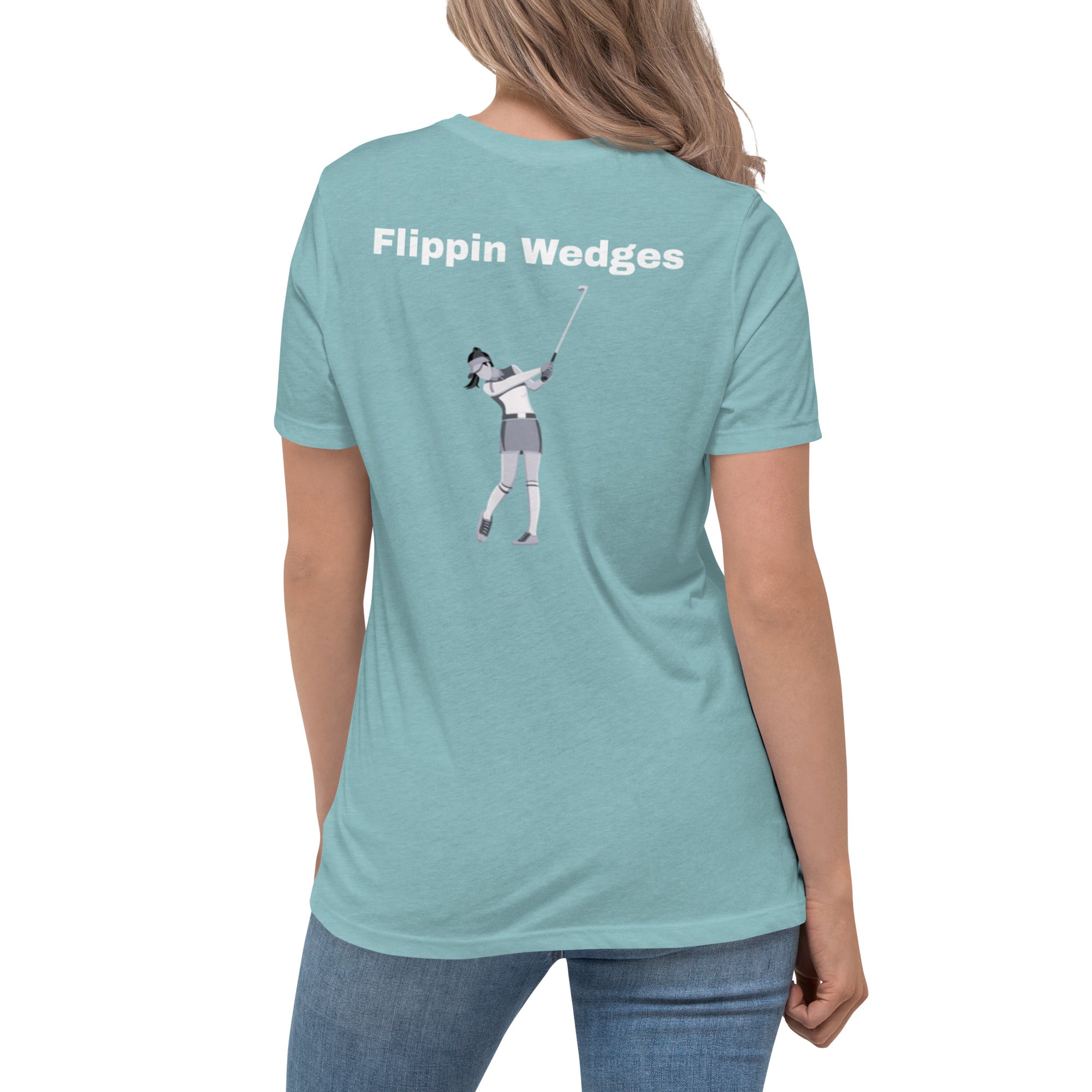 Women's Relaxed T-Shirt "Flippin Wedges"