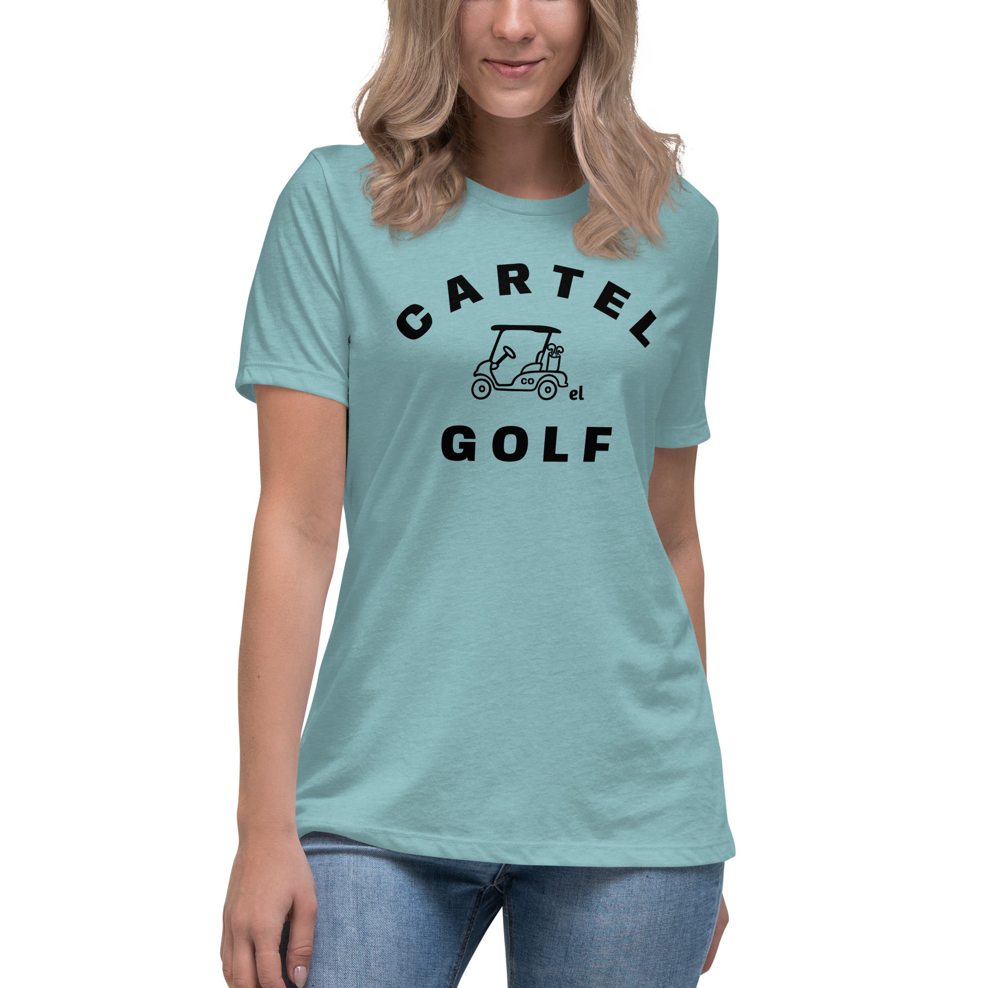 Women's Relaxed T-Shirt "Cartel Golf"