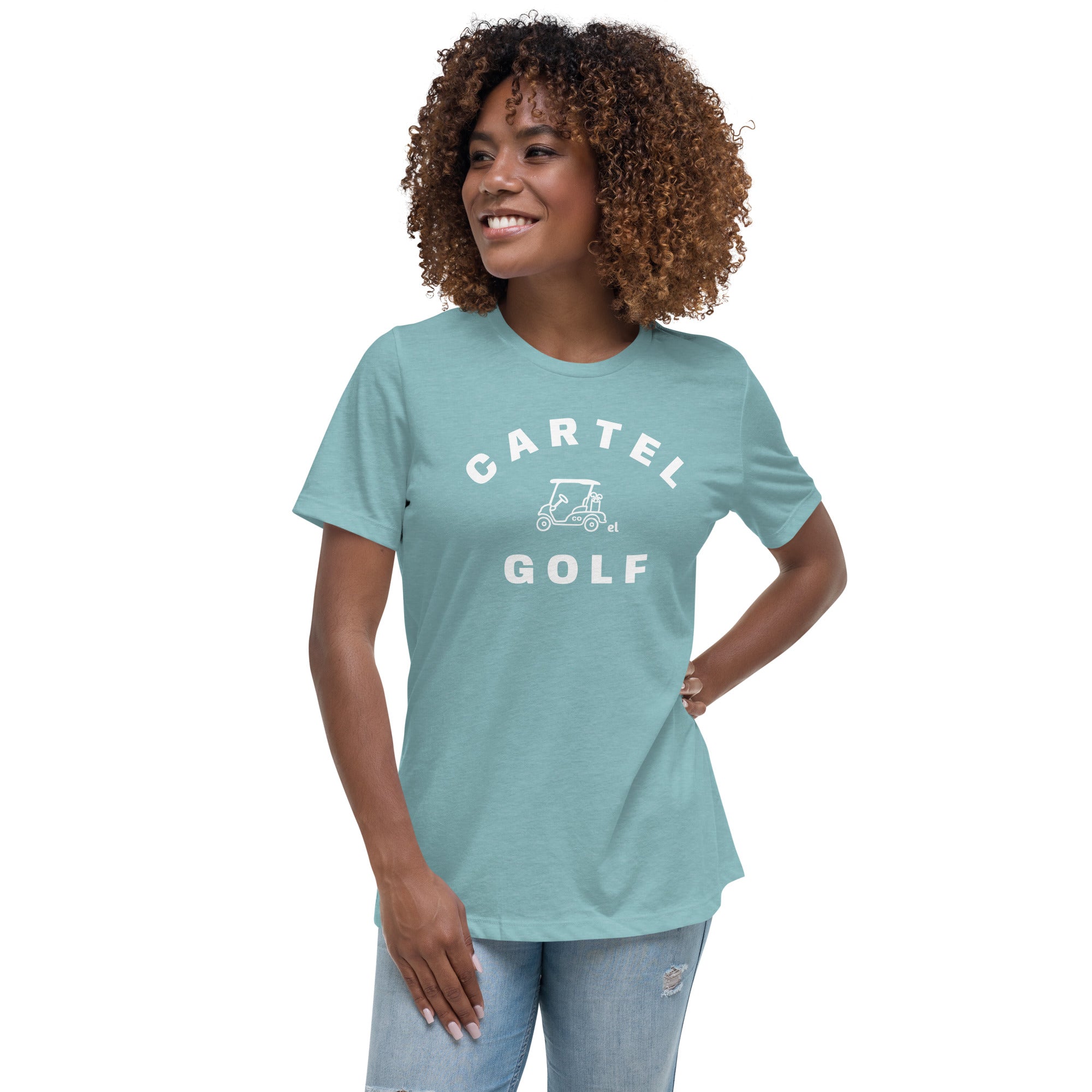 Women's Relaxed T-Shirt "Cartel Golf"