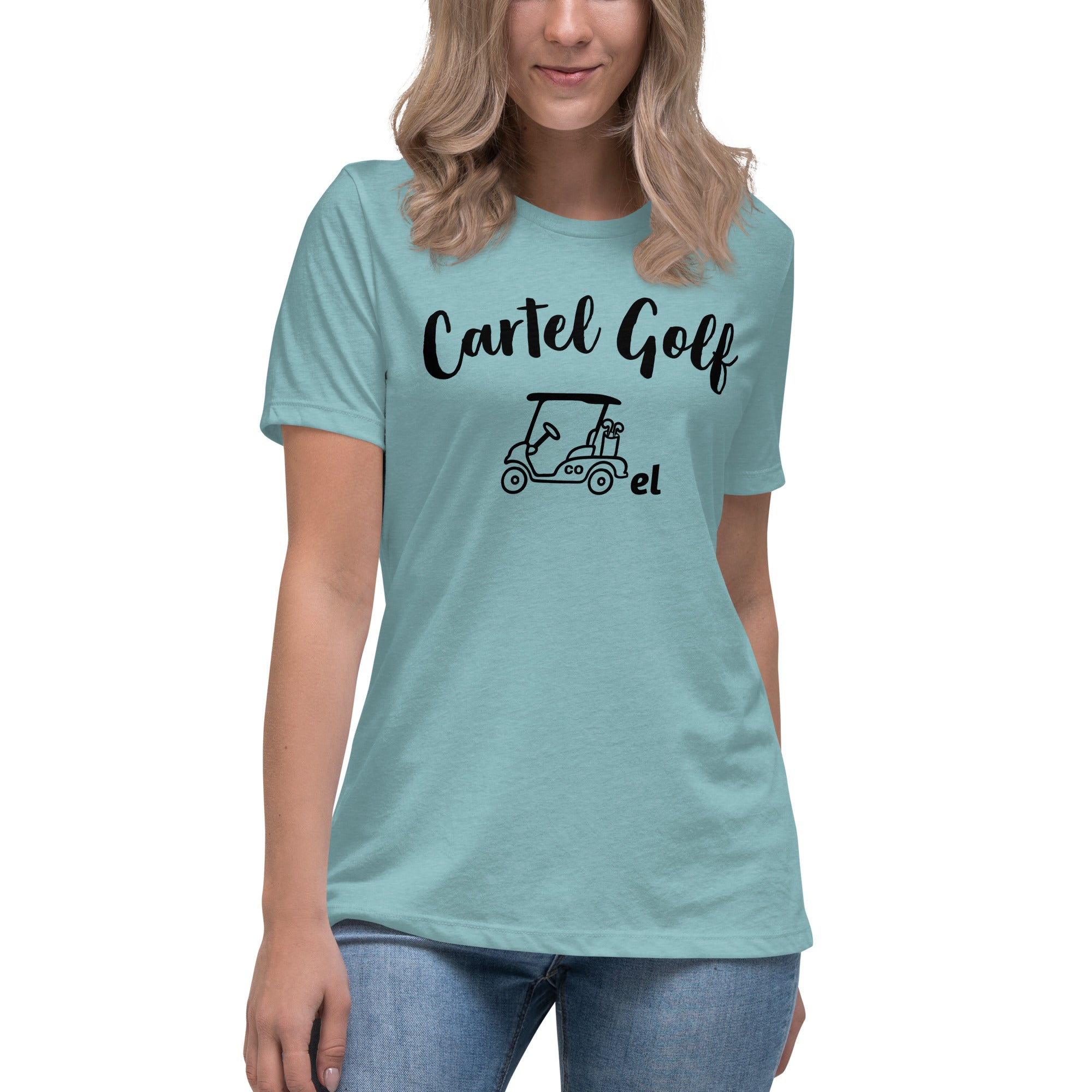 Women's Relaxed T-Shirt "Cartel Golf"