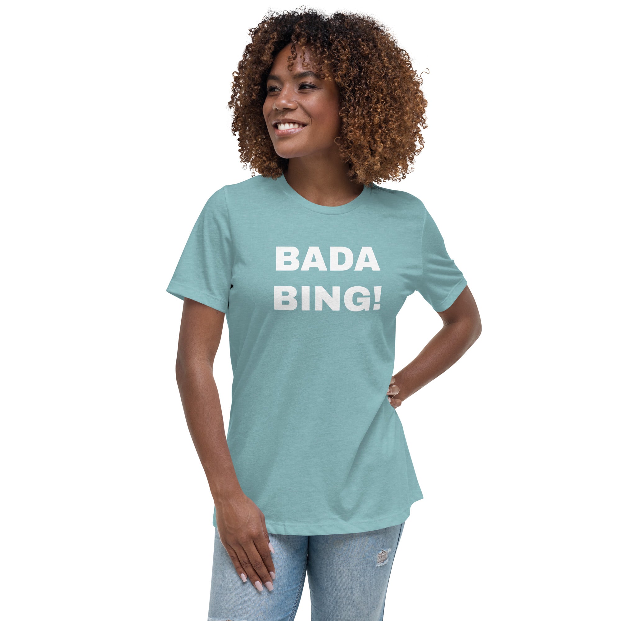 Women's Relaxed T-Shirt "BADA BING"