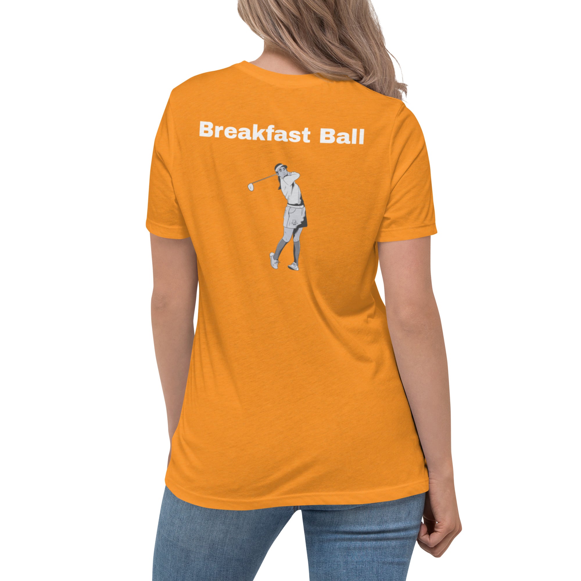 Women's Relaxed T-Shirt "Breakfast Ball"