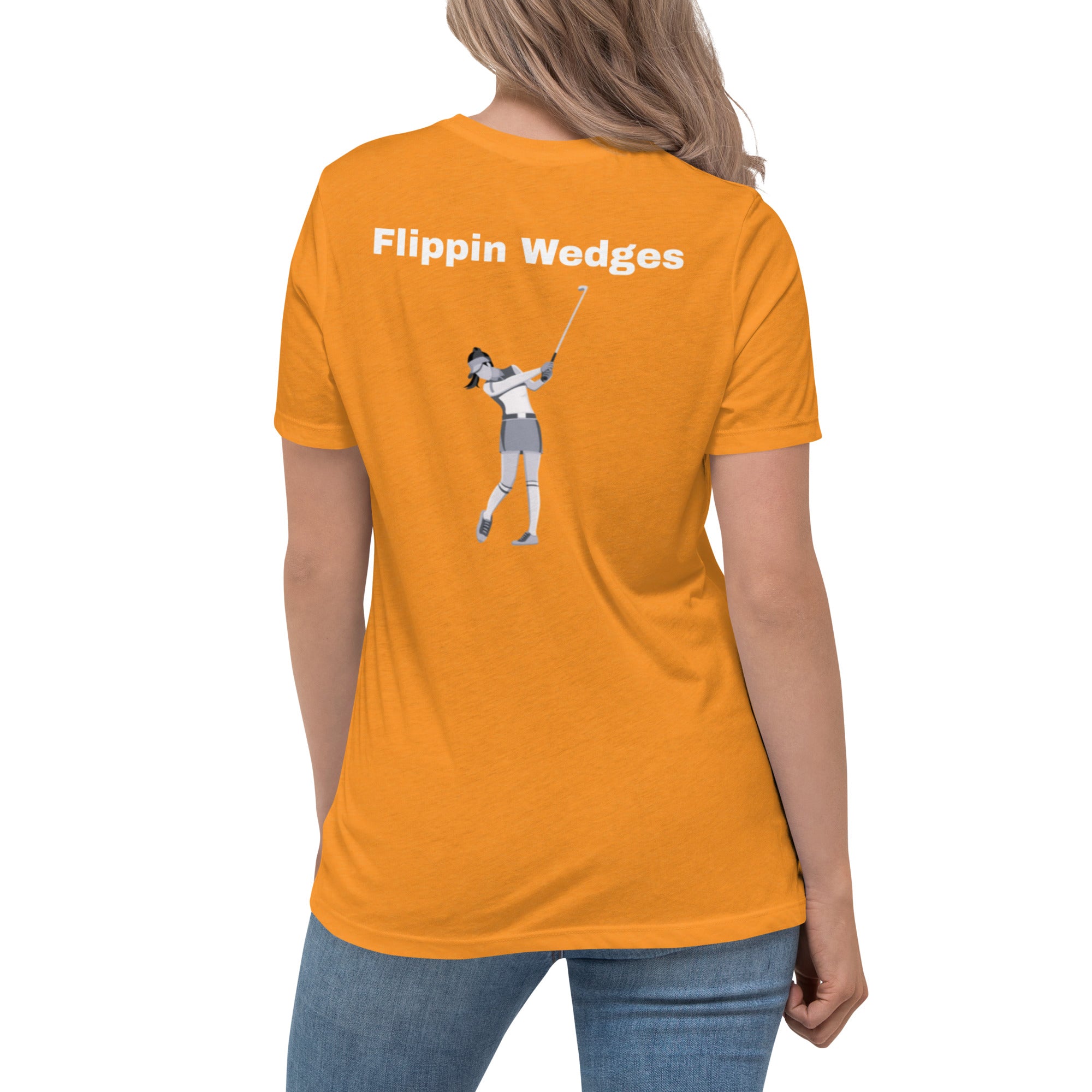 Women's Relaxed T-Shirt "Flippin Wedges"