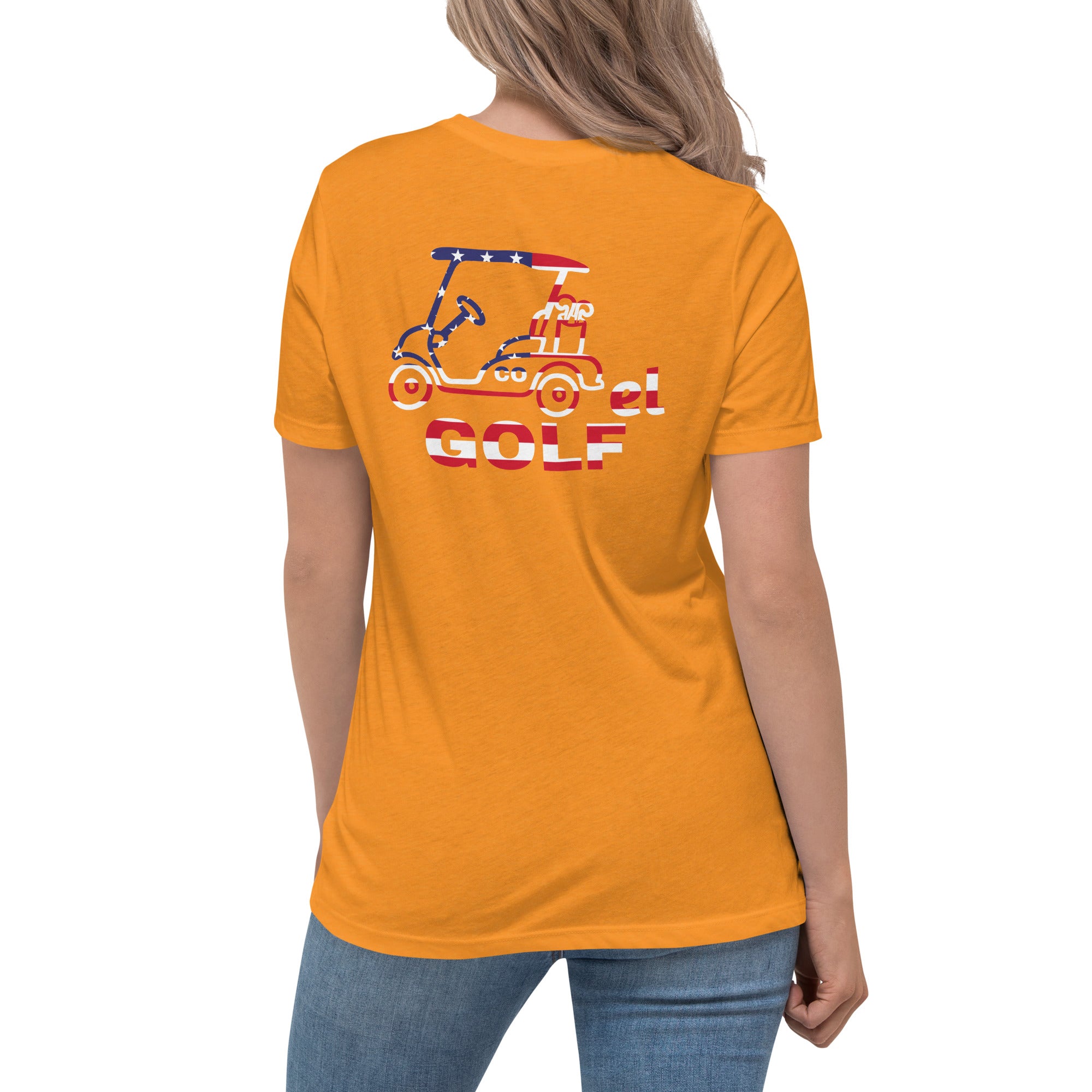 Women's Relaxed T-Shirt "Cartel Golf USA"