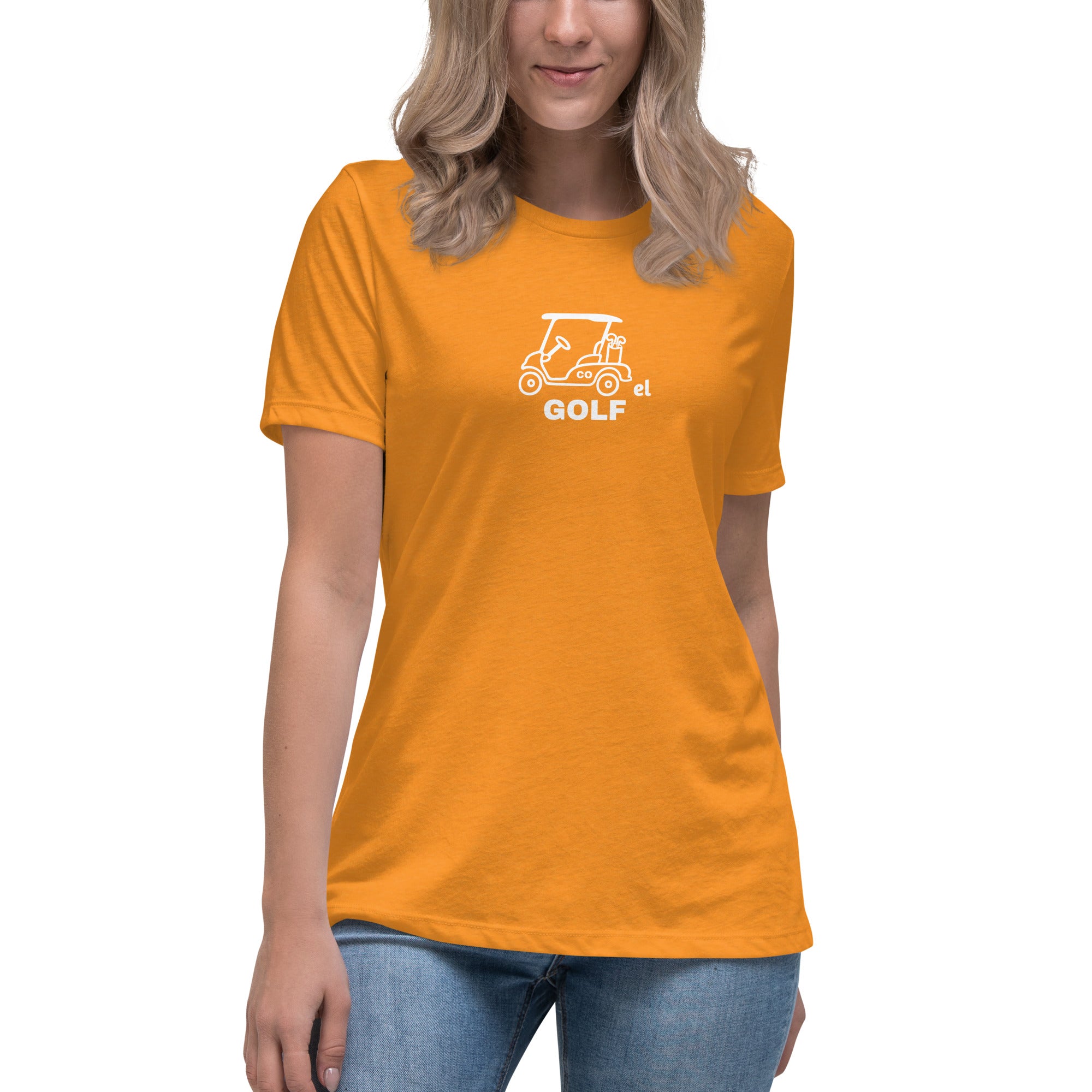 Women's Relaxed T-Shirt "I play from the tips"