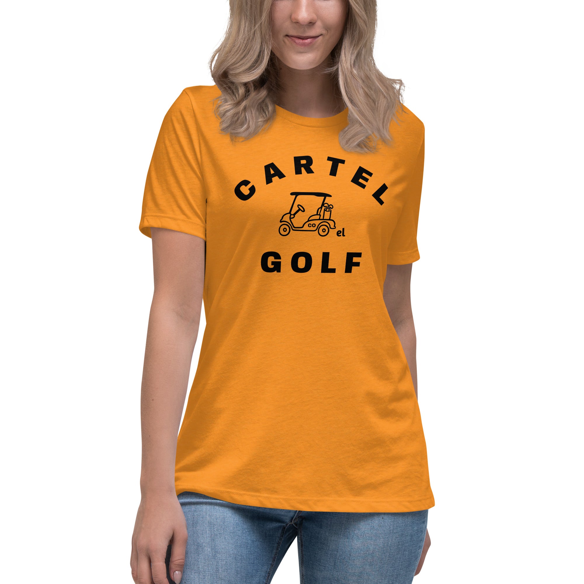 Women's Relaxed T-Shirt "Cartel Golf"