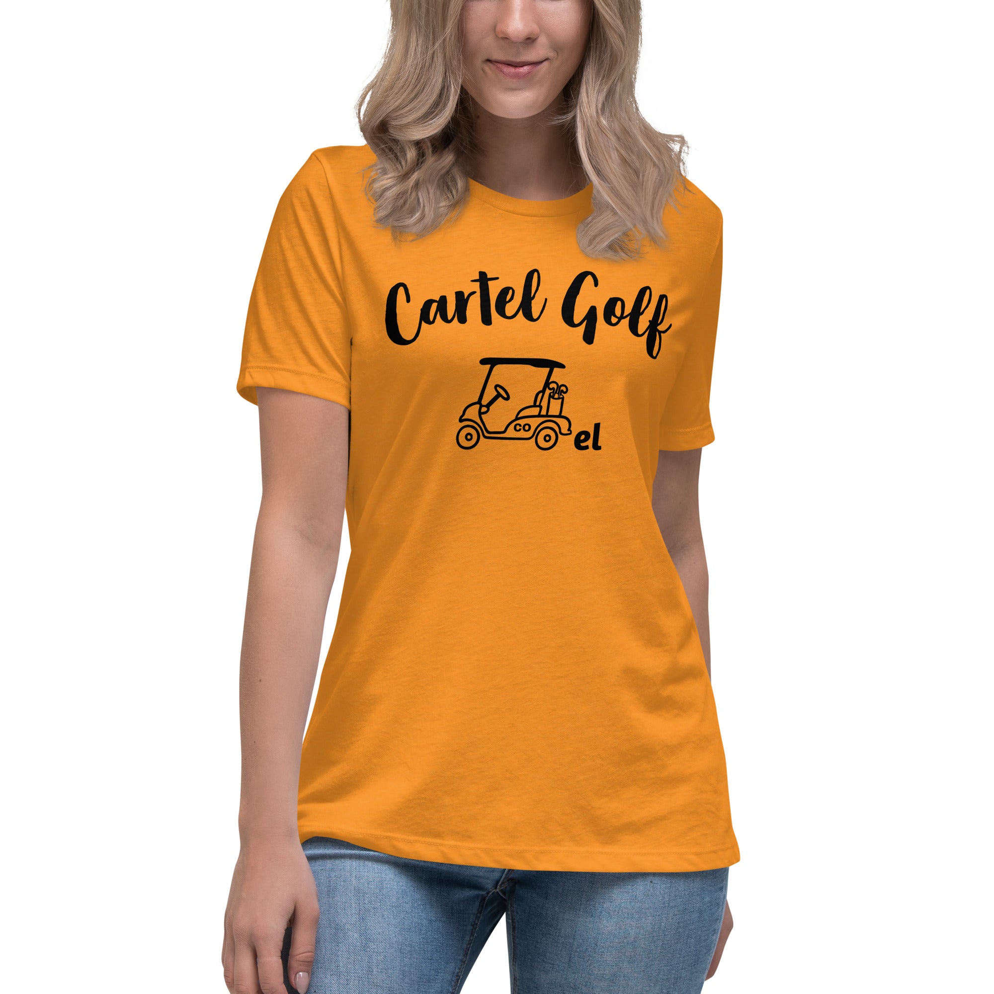 Women's Relaxed T-Shirt "Cartel Golf"