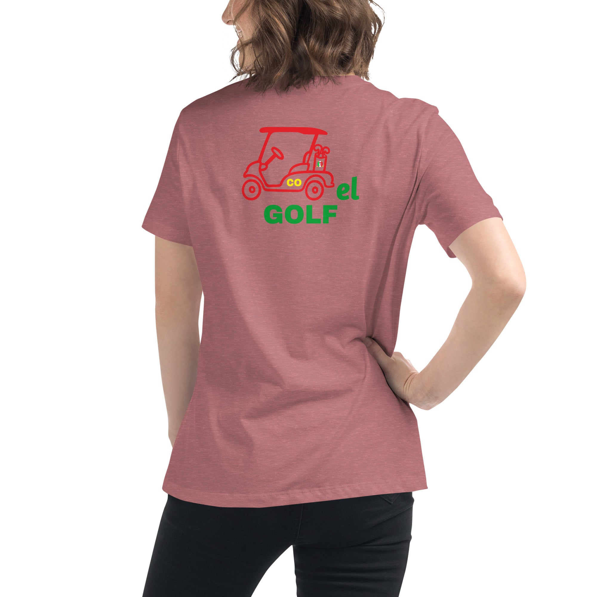 Women's Relaxed T-Shirt "Cartel Golf Italian"