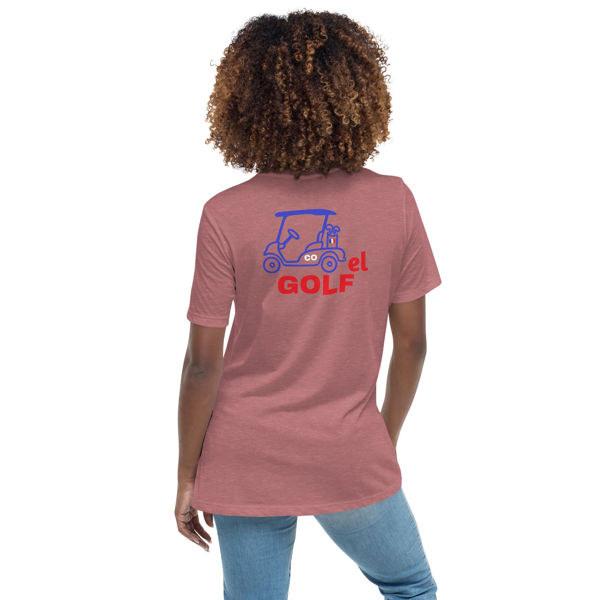 Women's Relaxed T-Shirt "Cartel Golf France"