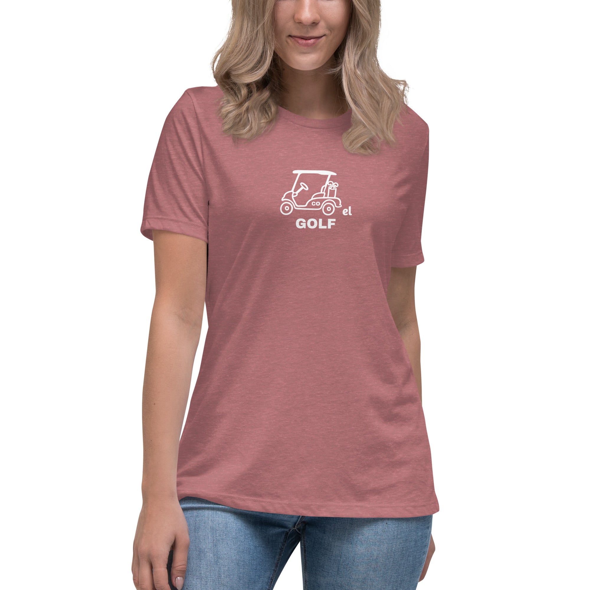 Women's Relaxed T-Shirt "Put me down for par"