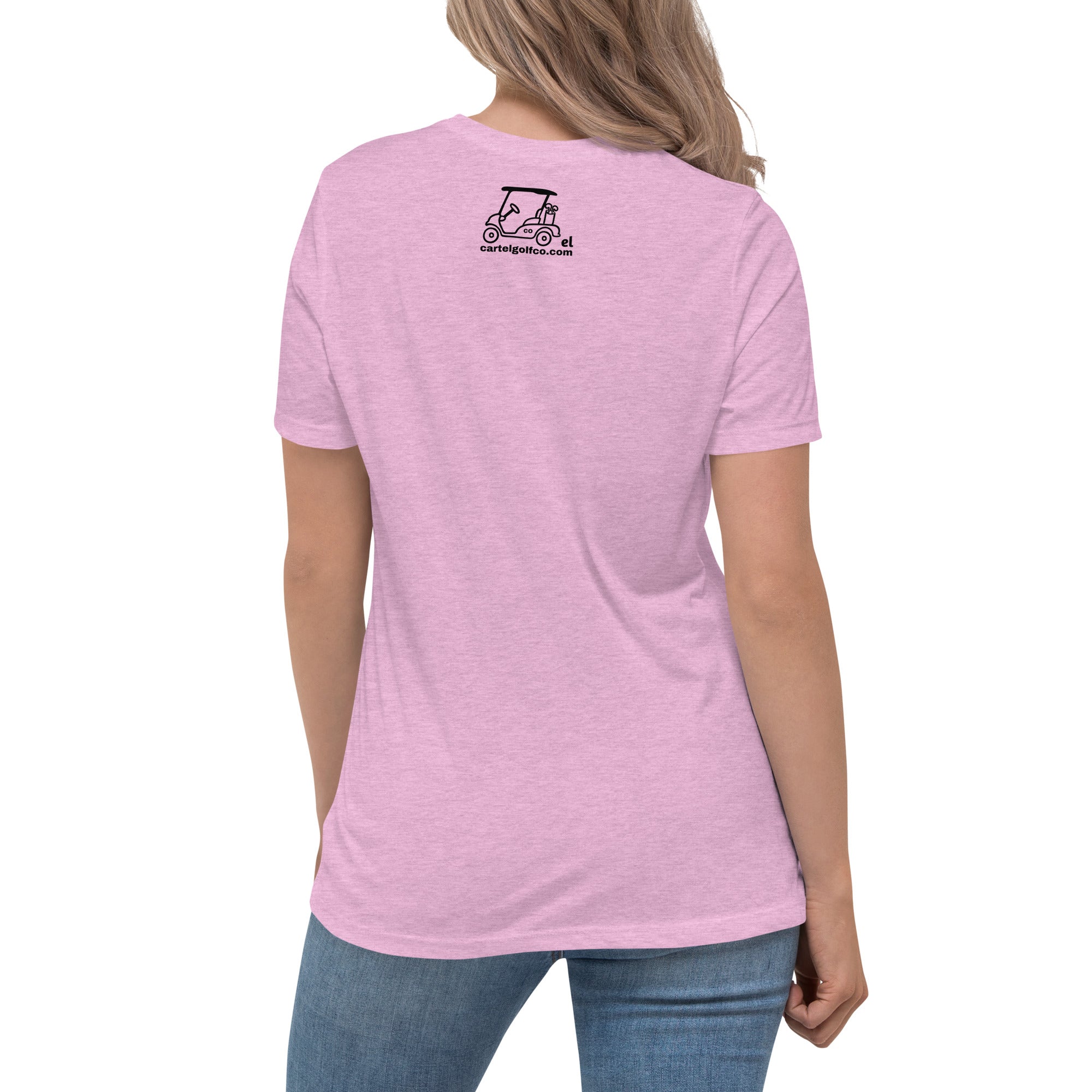 Women's Relaxed T-Shirt "Cartel Golf"